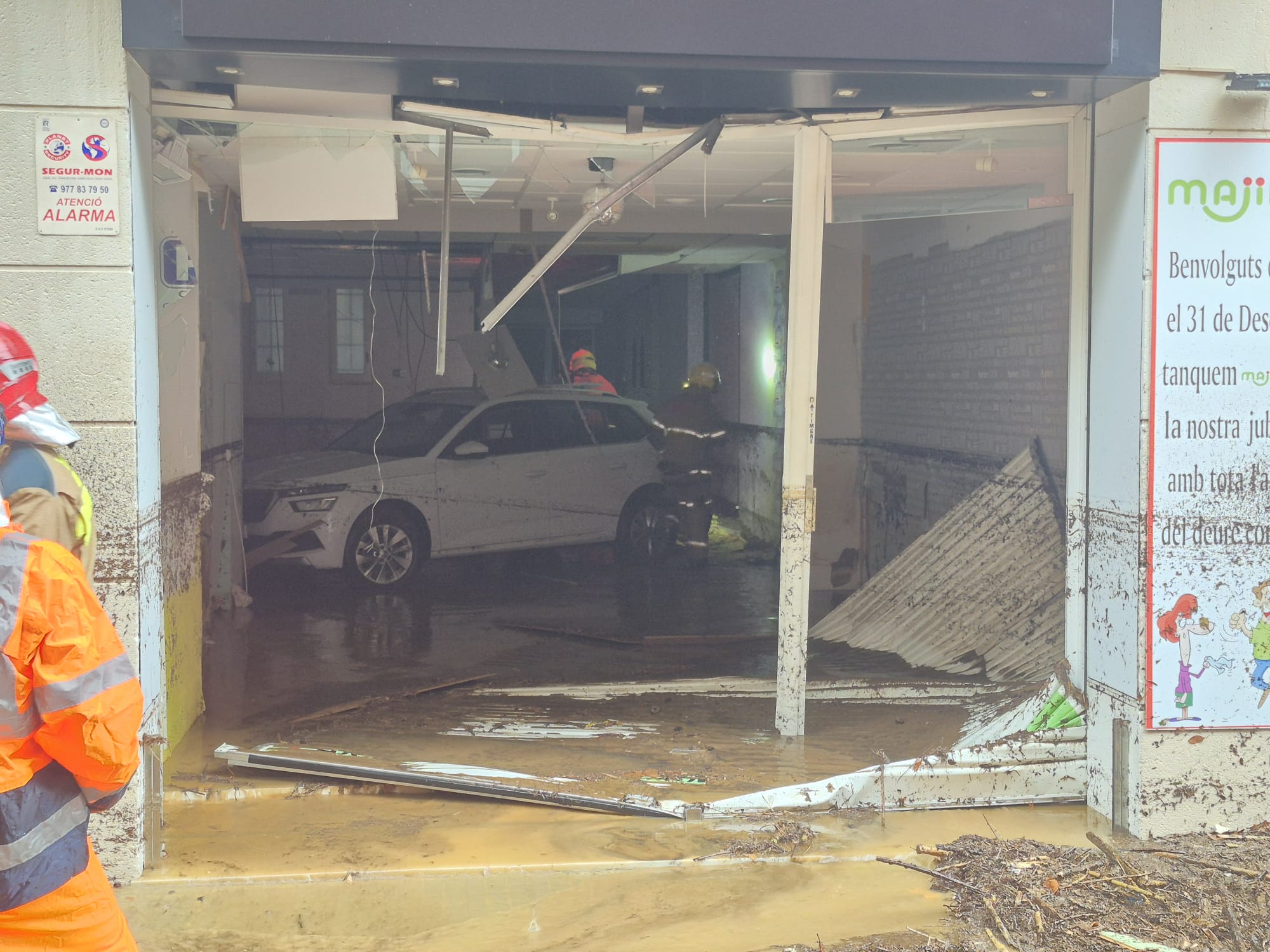 Incidències a Sant Cugat per la pluja. FOTO: TOT Sant Cugat
