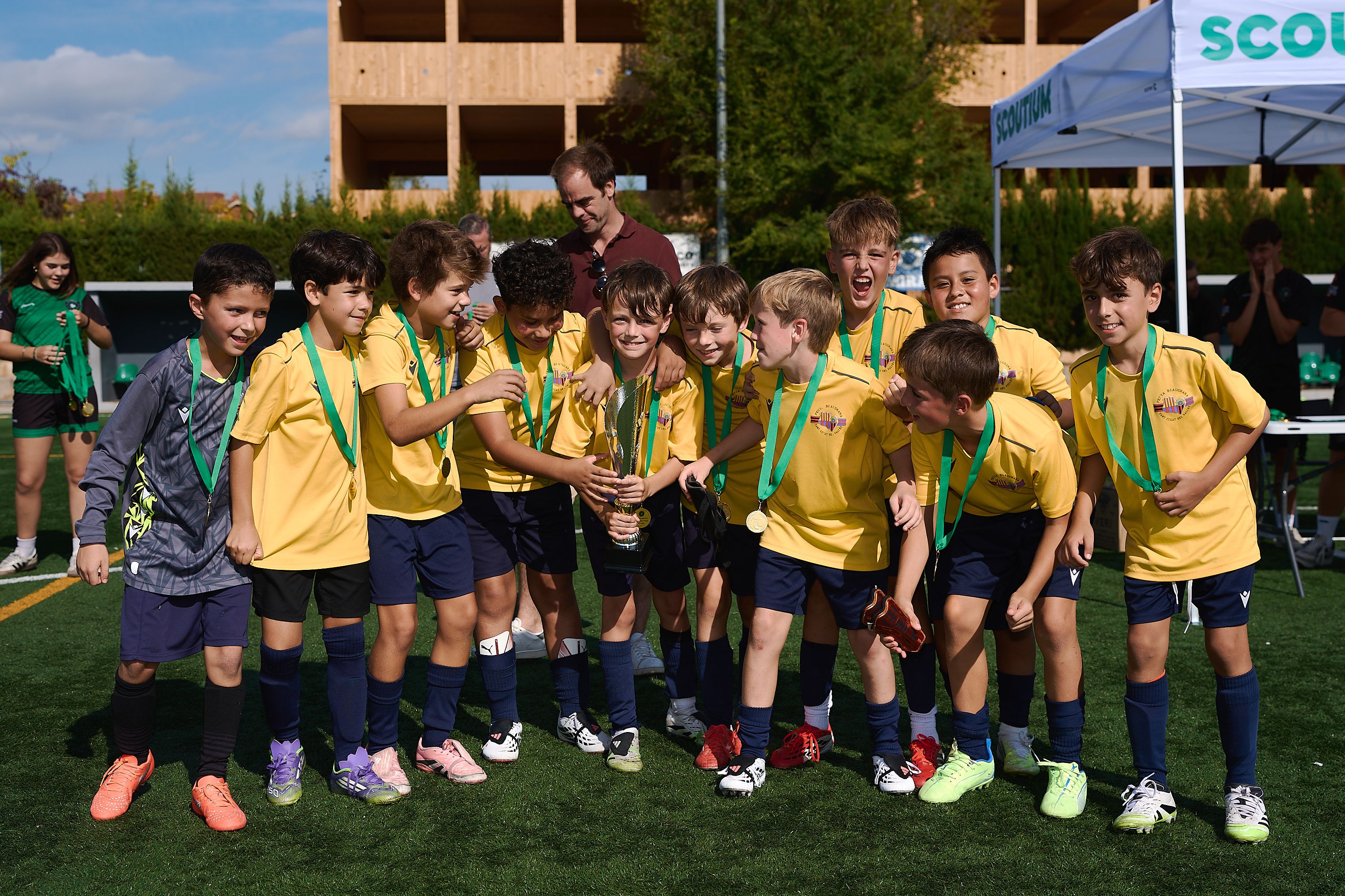 La Penya Blaugrana Sant Cugat-H8S guanya el Torneig Llegat Verd-i-Negre
