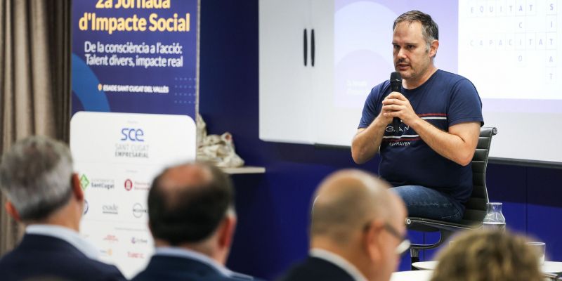 Jordi Morales, exesportista paralímpic FOTO: Ajuntament de Sant Cugat