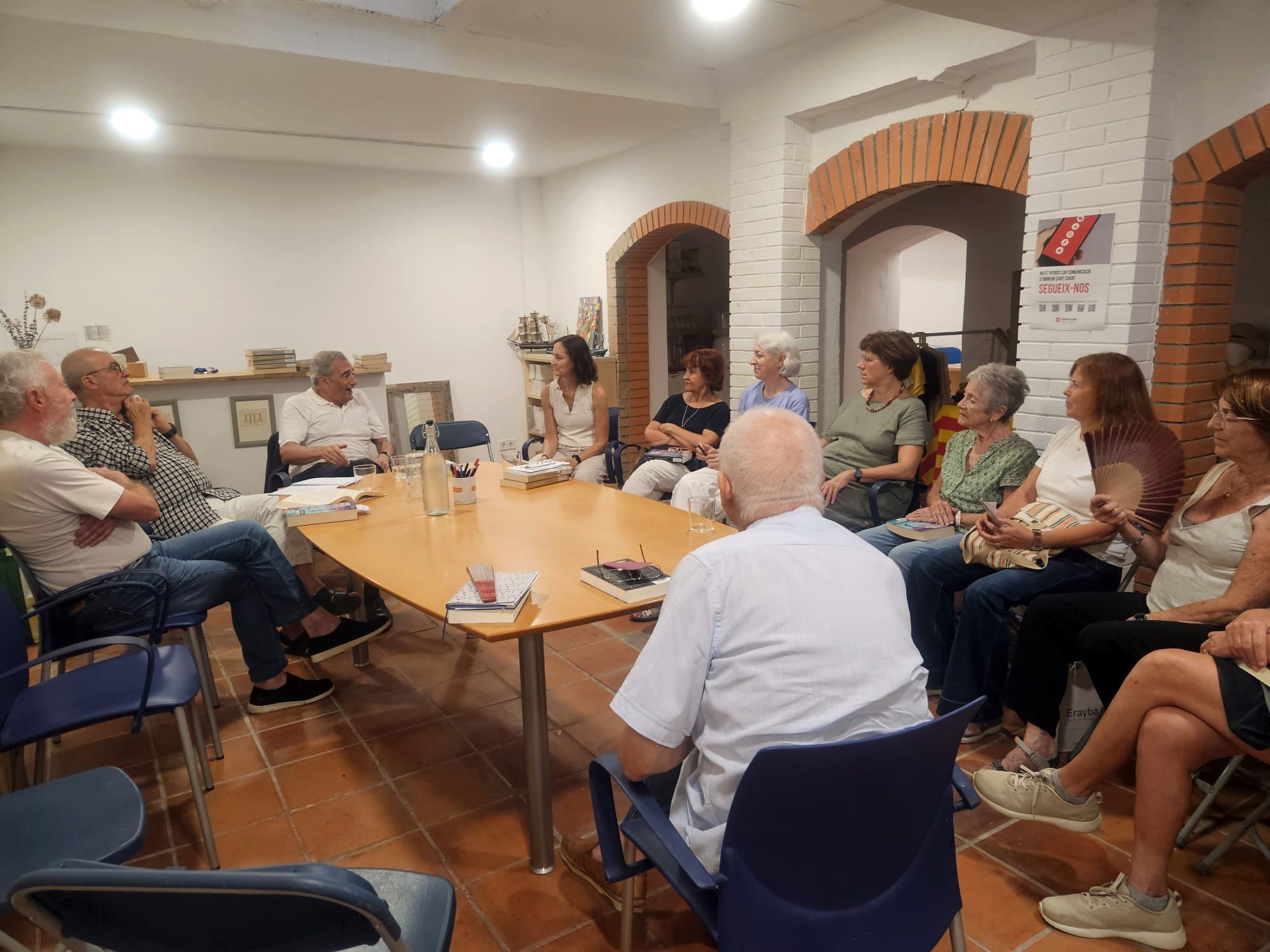 Francesc Fontbona a Òmnium