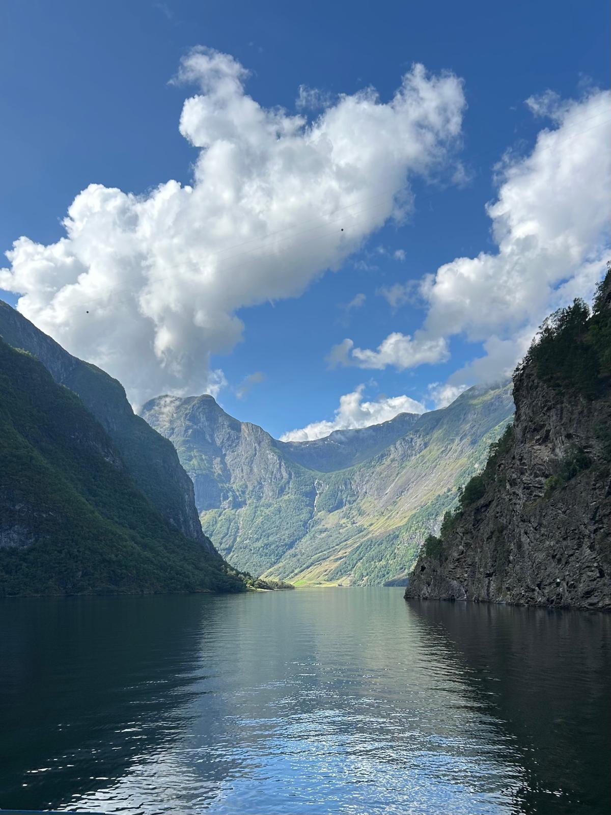 Els fiords noruecs des de Bergen · Bergen Noruega FOTO: Jackeline Castañeda