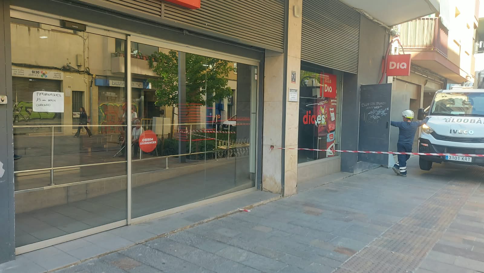 Supermercat DIA de l'avinguda de Cerdanyola. FOTO: TOT Sant Cugat