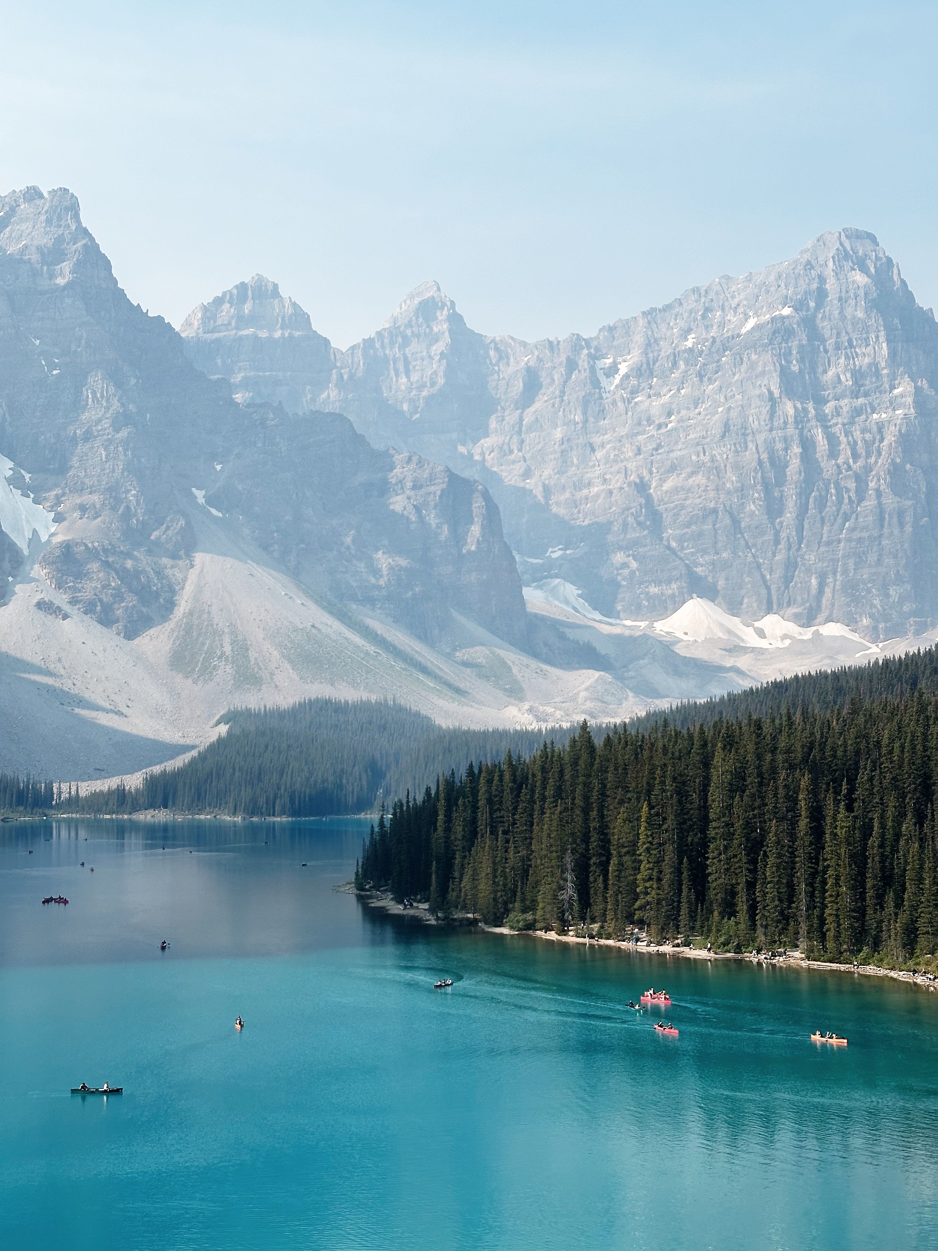 Entre blaus · Moraine Lake, Canadà FOTO: Elena Cascant Lopez