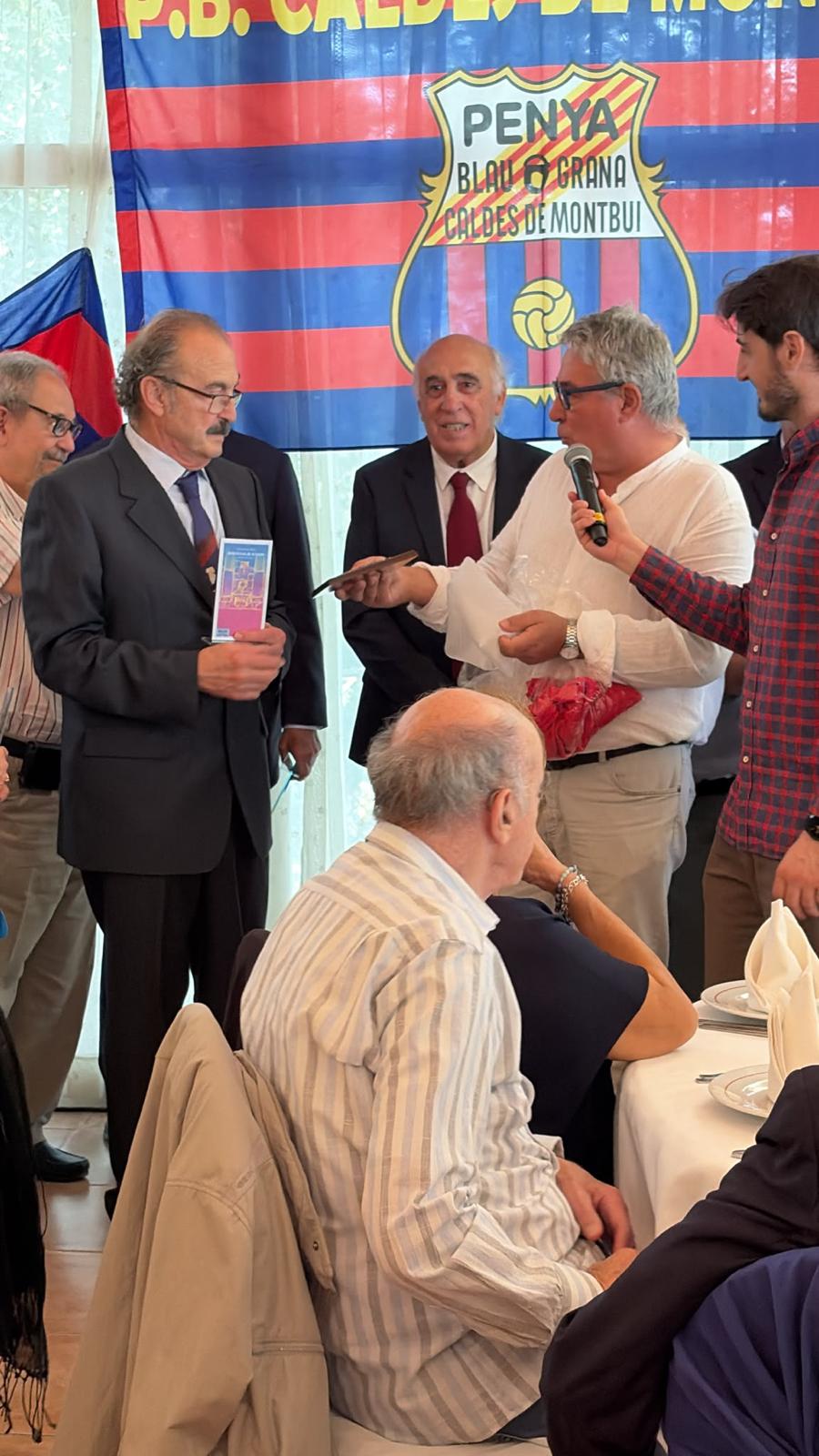 Felicitem la Penya Blaugrana Calderina per les seves noces de plata