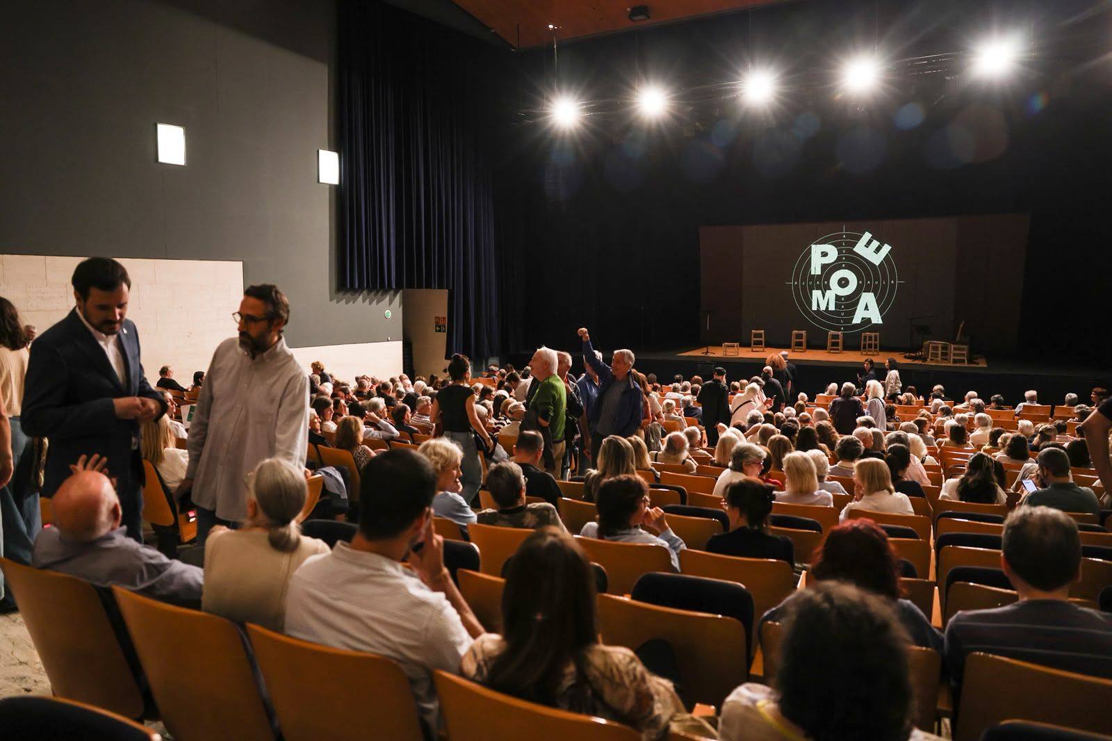 Inauguració del Festival Nacional de Poesia. FOTO: Ajuntament.