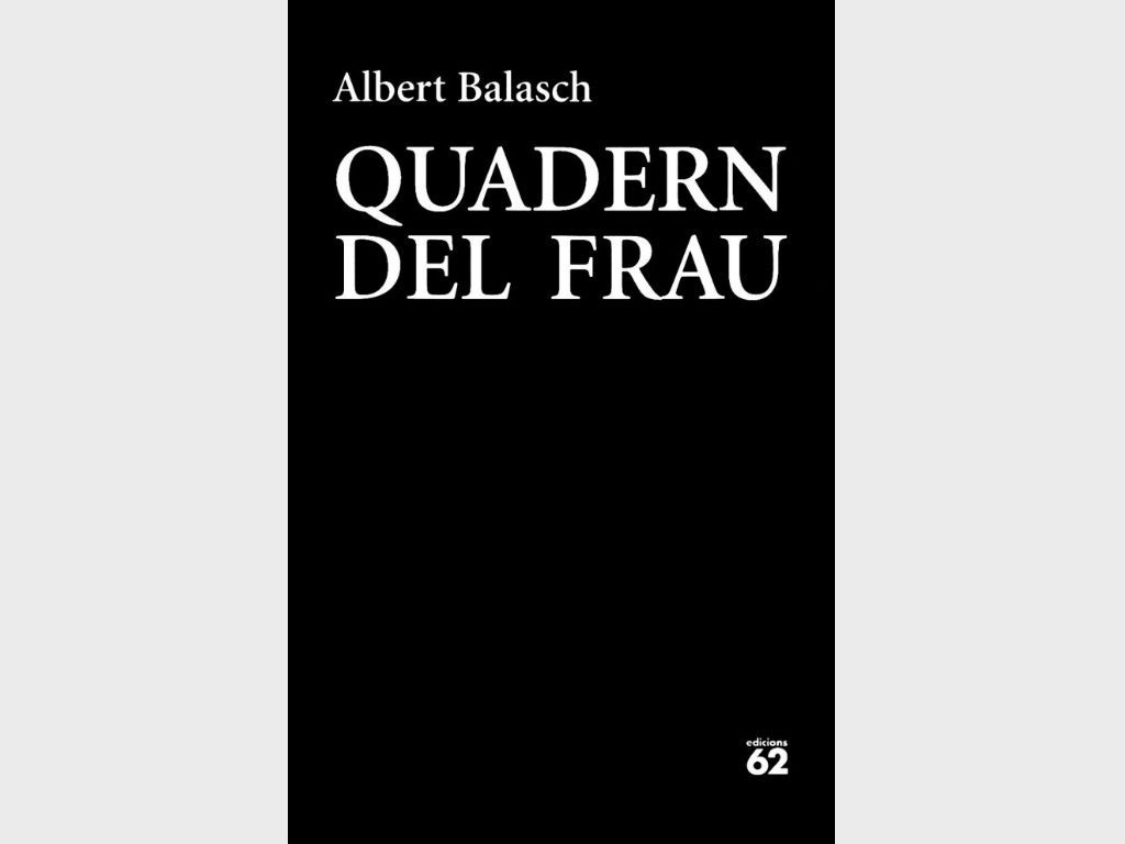 llibre quadern del frau albert balasch