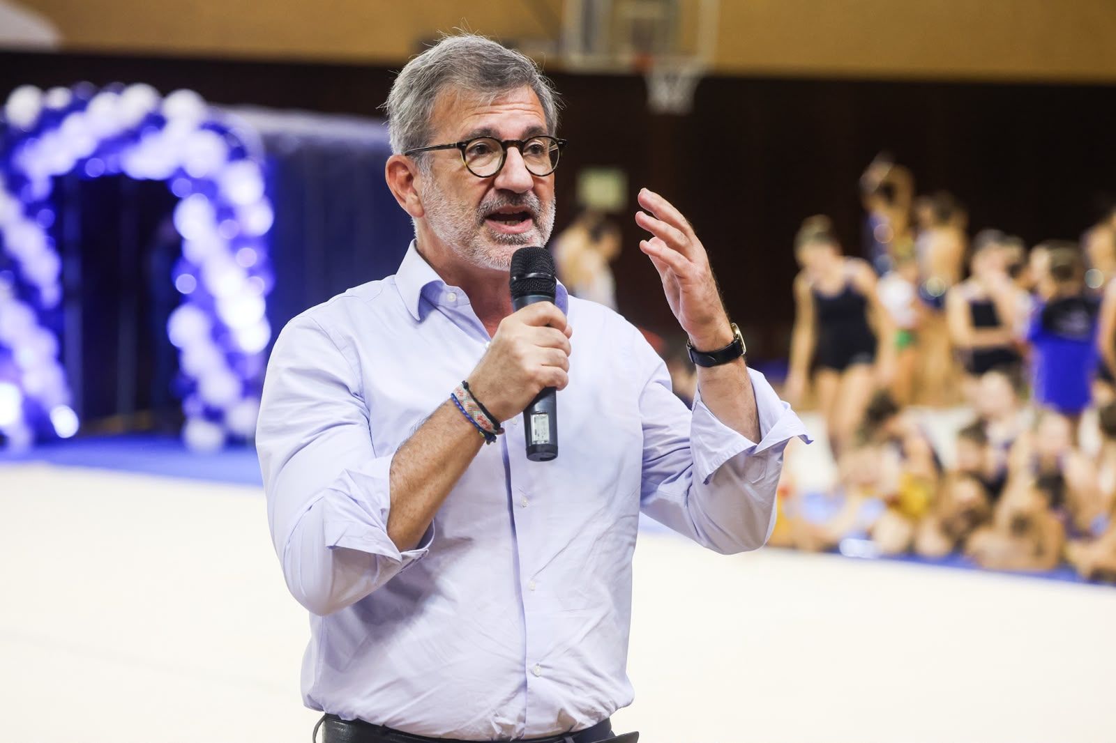 Presentació del Club Gimnàstica Rítmica i Estètica Sant Cugat. FOTO: Ajuntament