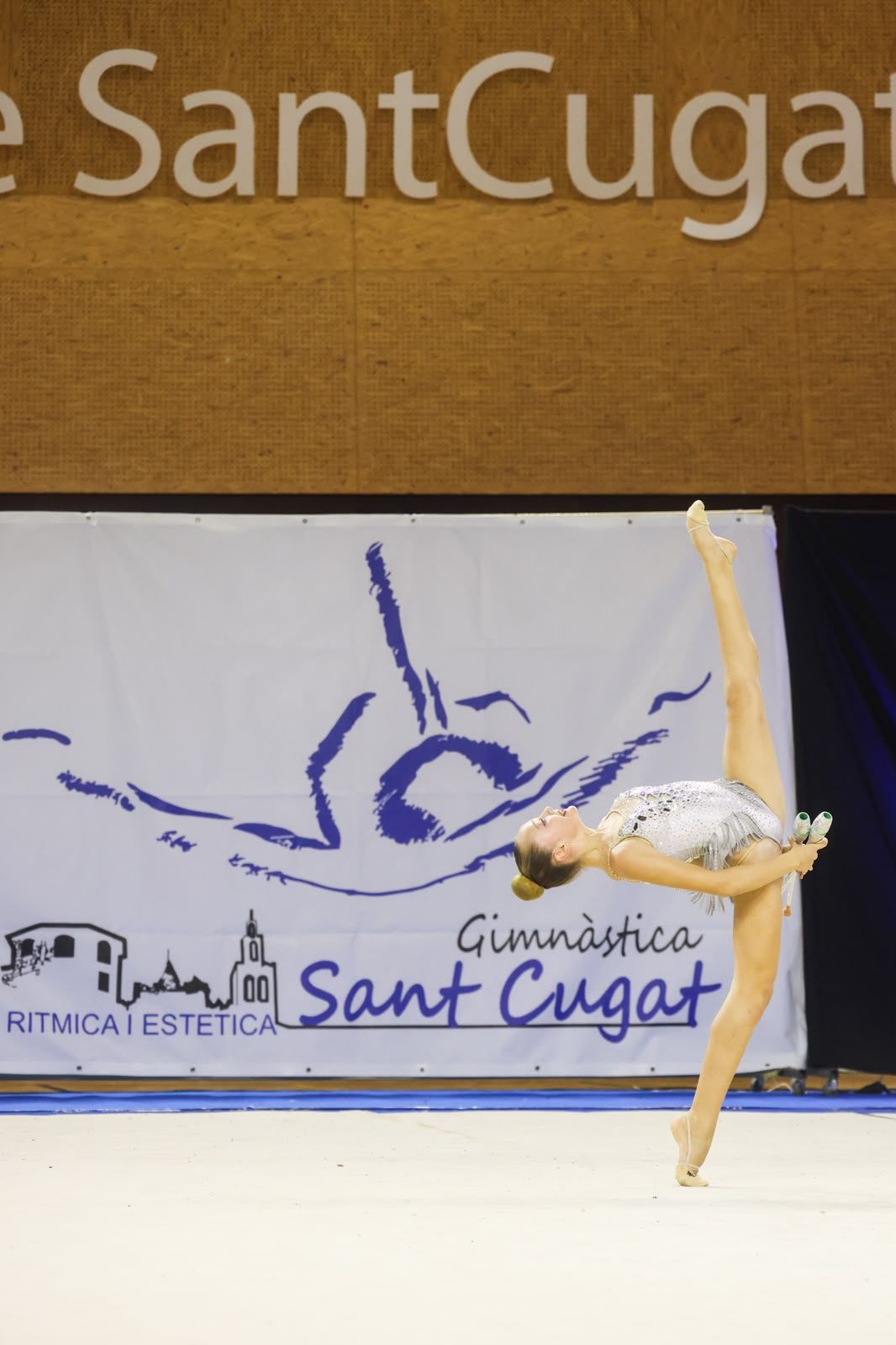 Presentació del Club Gimnàstica Rítmica i Estètica Sant Cugat. FOTO: Ajuntament