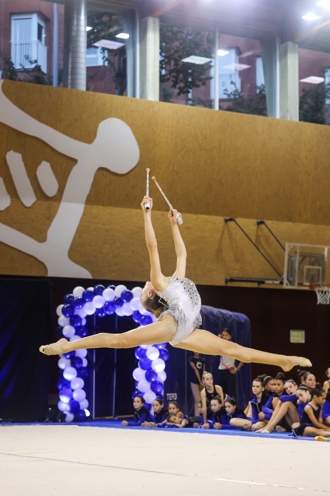Presentació del Club Gimnàstica Rítmica i Estètica Sant Cugat. FOTO: Ajuntament