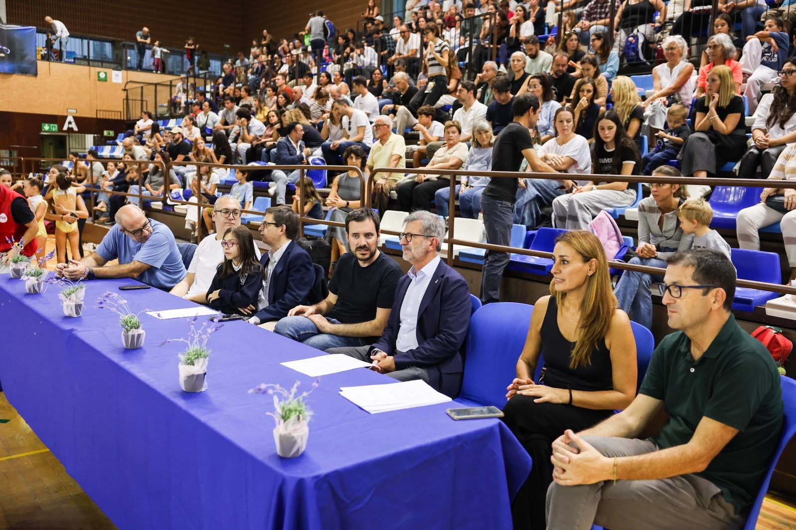 Presentació del Club Gimnàstica Rítmica i Estètica Sant Cugat. FOTO: Ajuntament