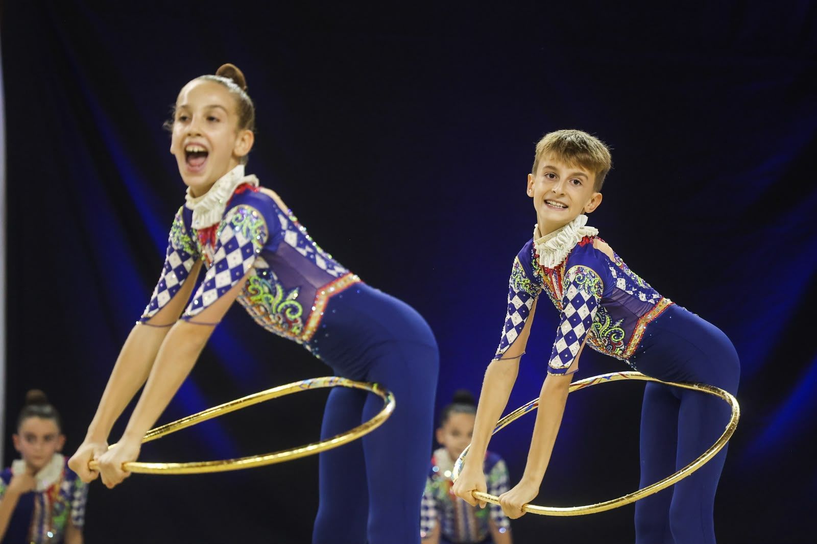 Presentació del Club Gimnàstica Rítmica i Estètica Sant Cugat. FOTO: Ajuntament