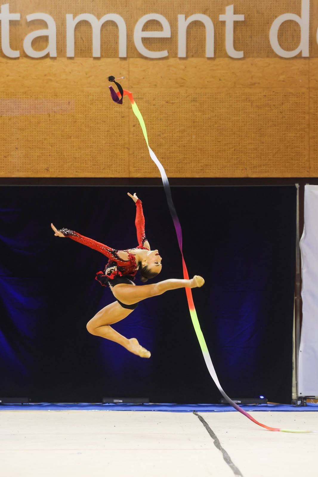 Presentació del Club Gimnàstica Rítmica i Estètica Sant Cugat. FOTO: Ajuntament