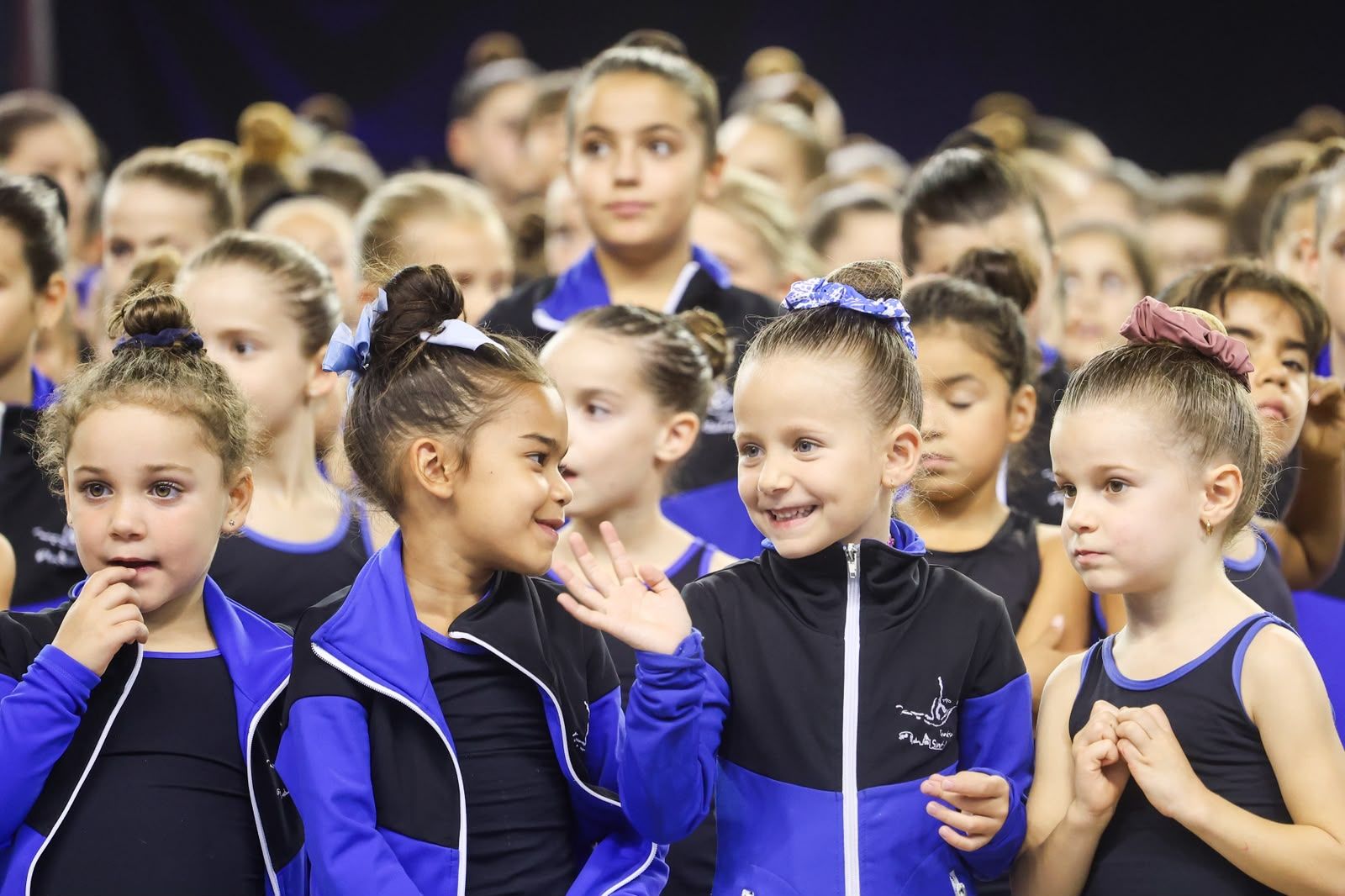 Presentació del Club Gimnàstica Rítmica i Estètica Sant Cugat. FOTO: Ajuntament