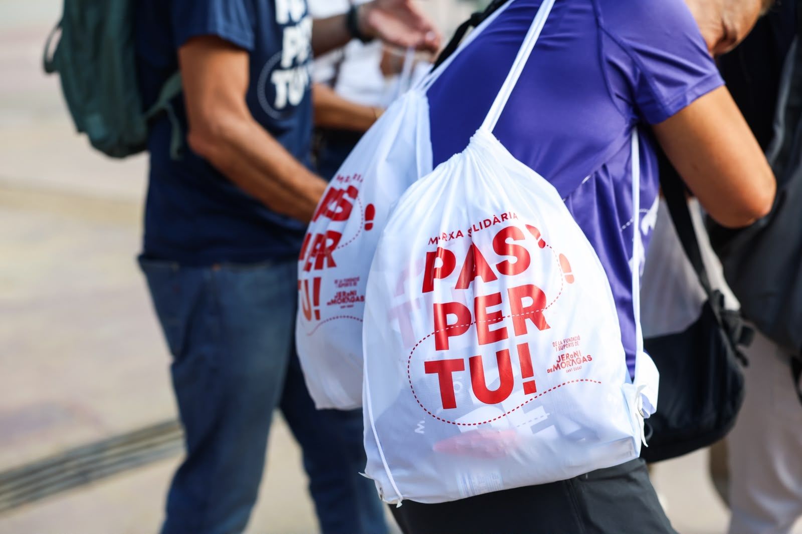 Marxa solidària "Pas per tu!". FOTO: Ajuntament