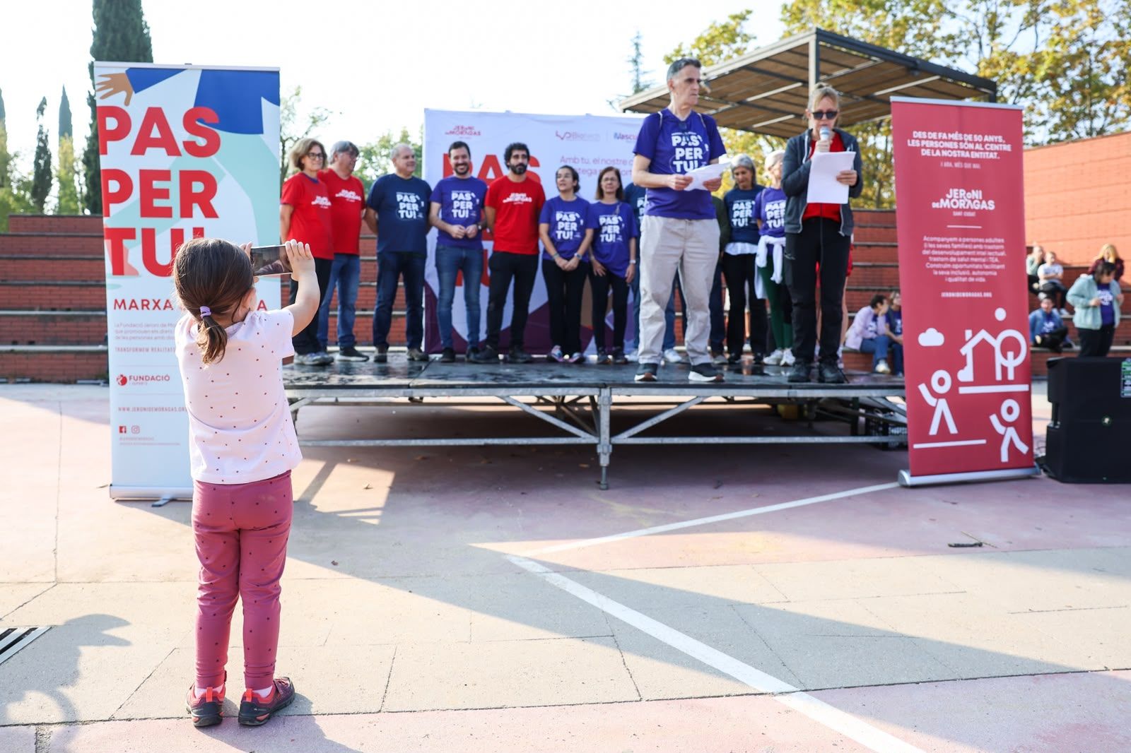 Marxa solidària "Pas per tu!". FOTO: Ajuntament
