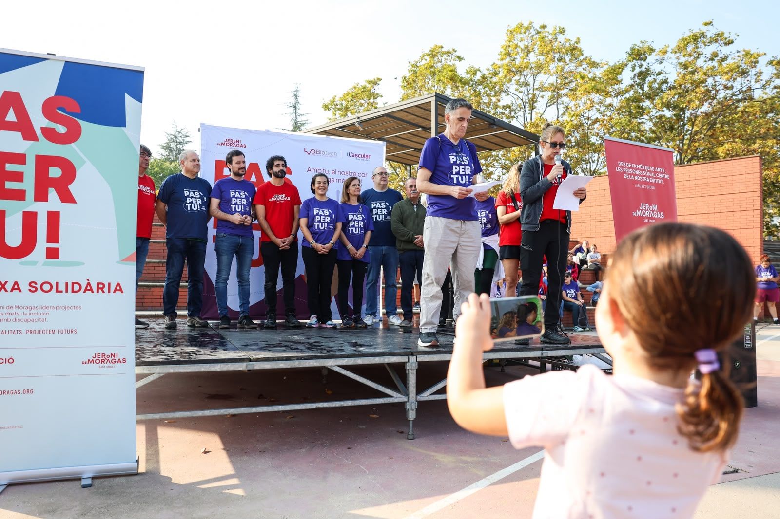 Marxa solidària "Pas per tu!". FOTO: Ajuntament