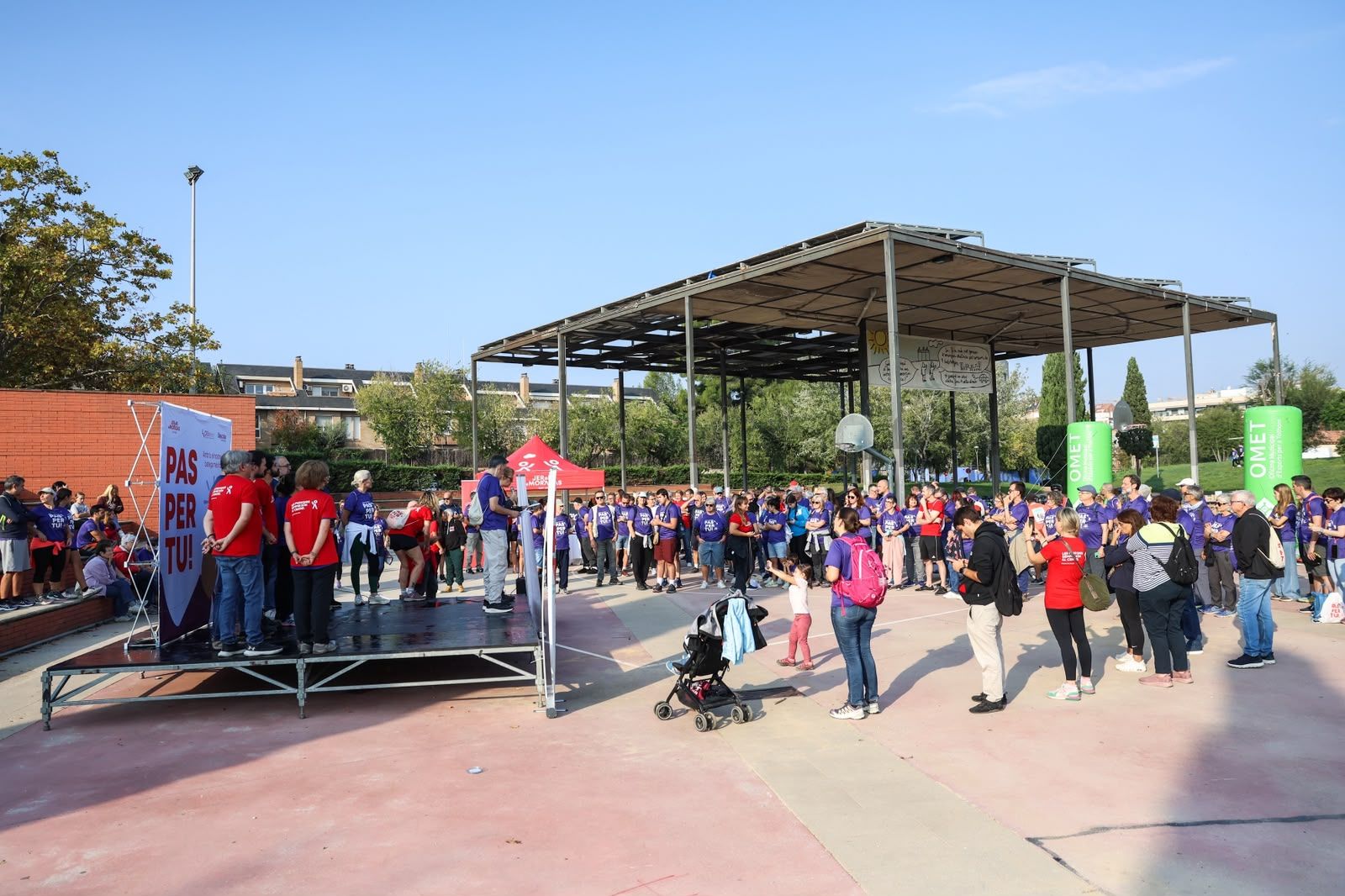 Marxa solidària "Pas per tu!". FOTO: Ajuntament