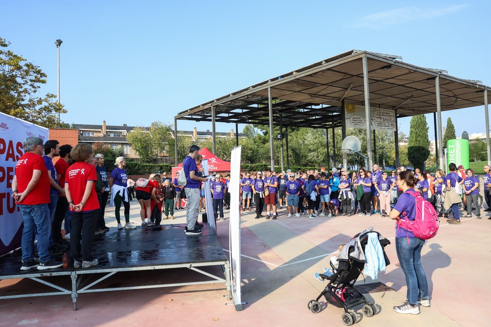 Marxa solidària "Pas per tu!". FOTO: Ajuntament