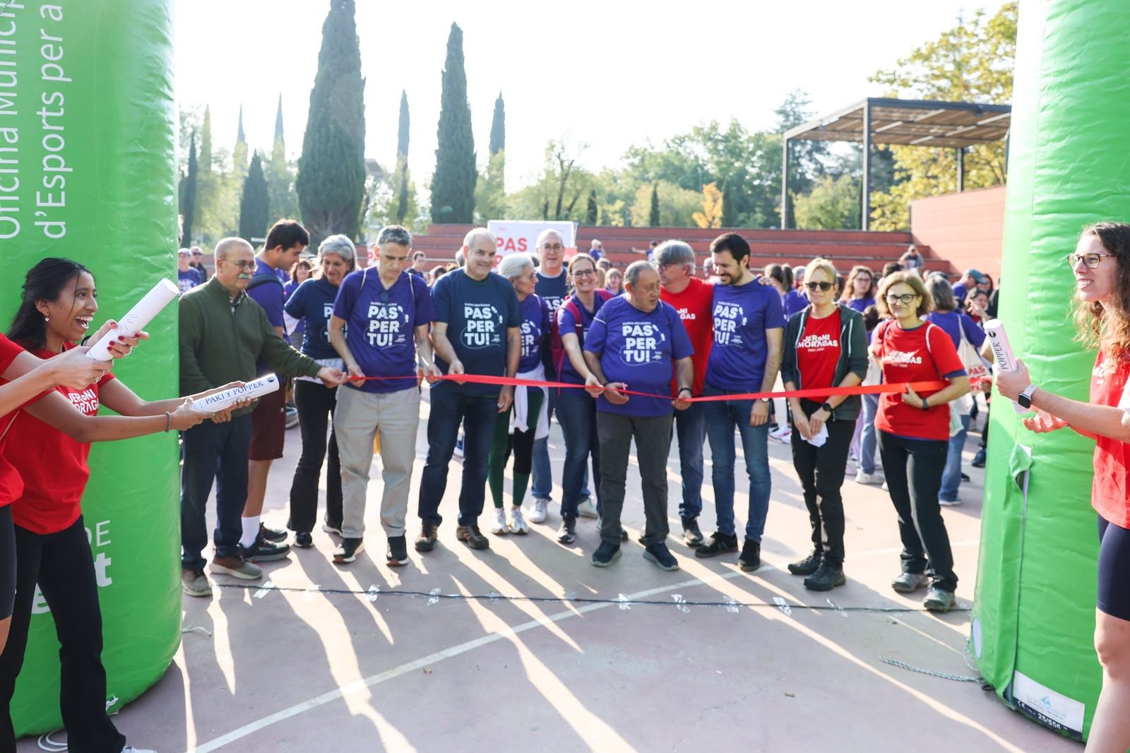 Marxa solidària "Pas per tu!". FOTO: Ajuntament