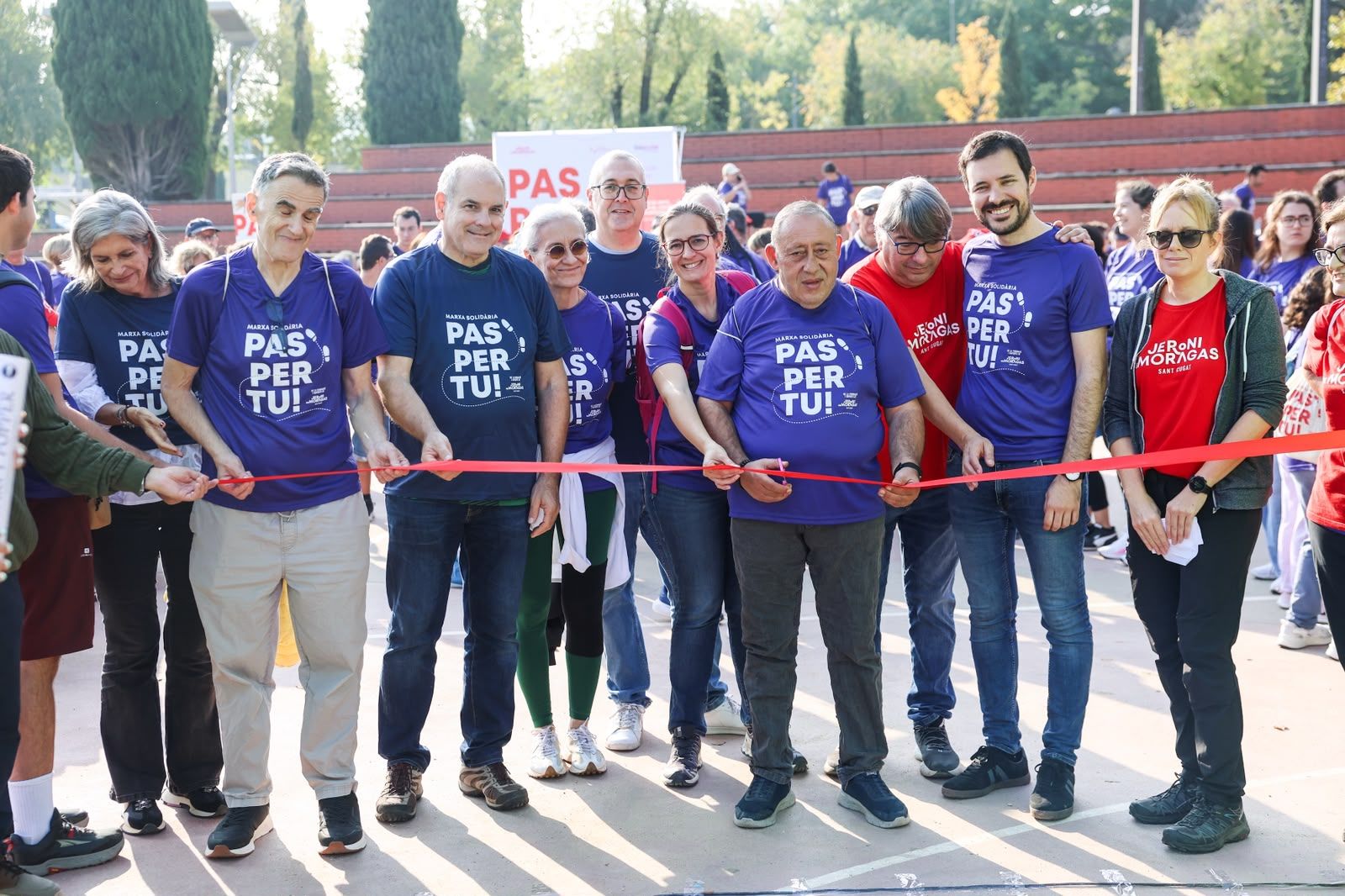 Marxa solidària "Pas per tu!". FOTO: Ajuntament