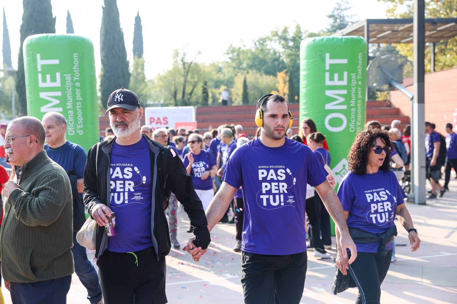 Marxa solidària "Pas per tu!". FOTO: Ajuntament