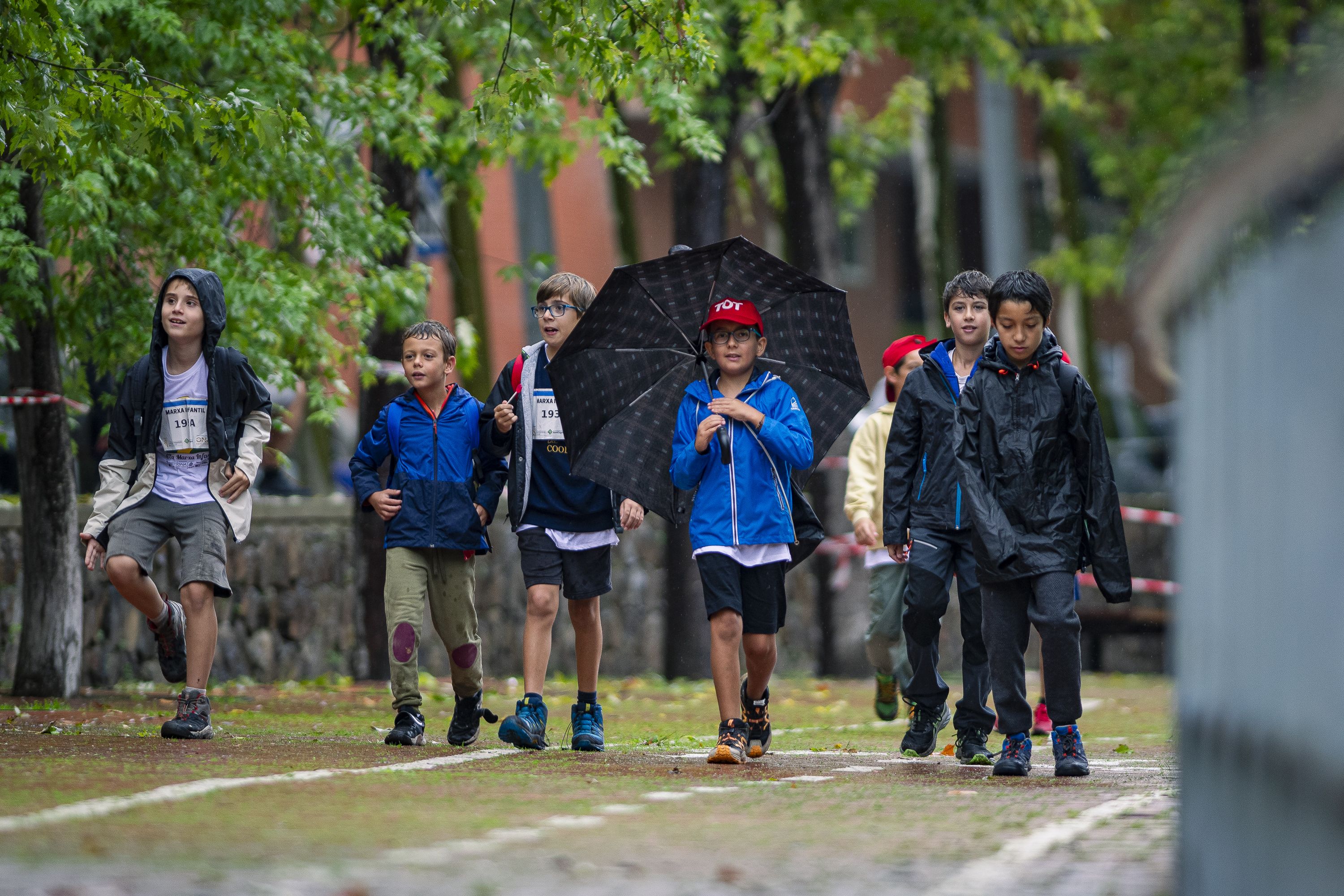 La Marxa Infantil s’obre pas entre la pluja i les restriccions per la pesta porcina