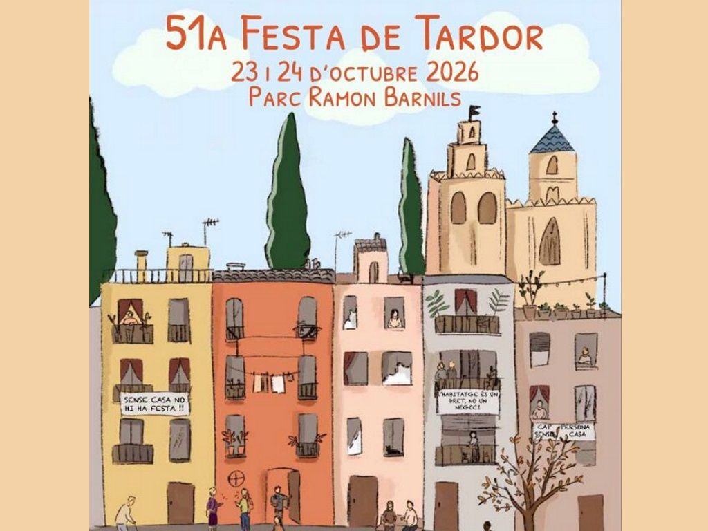 Fragment del cartell de la Festa de Tardor 2026