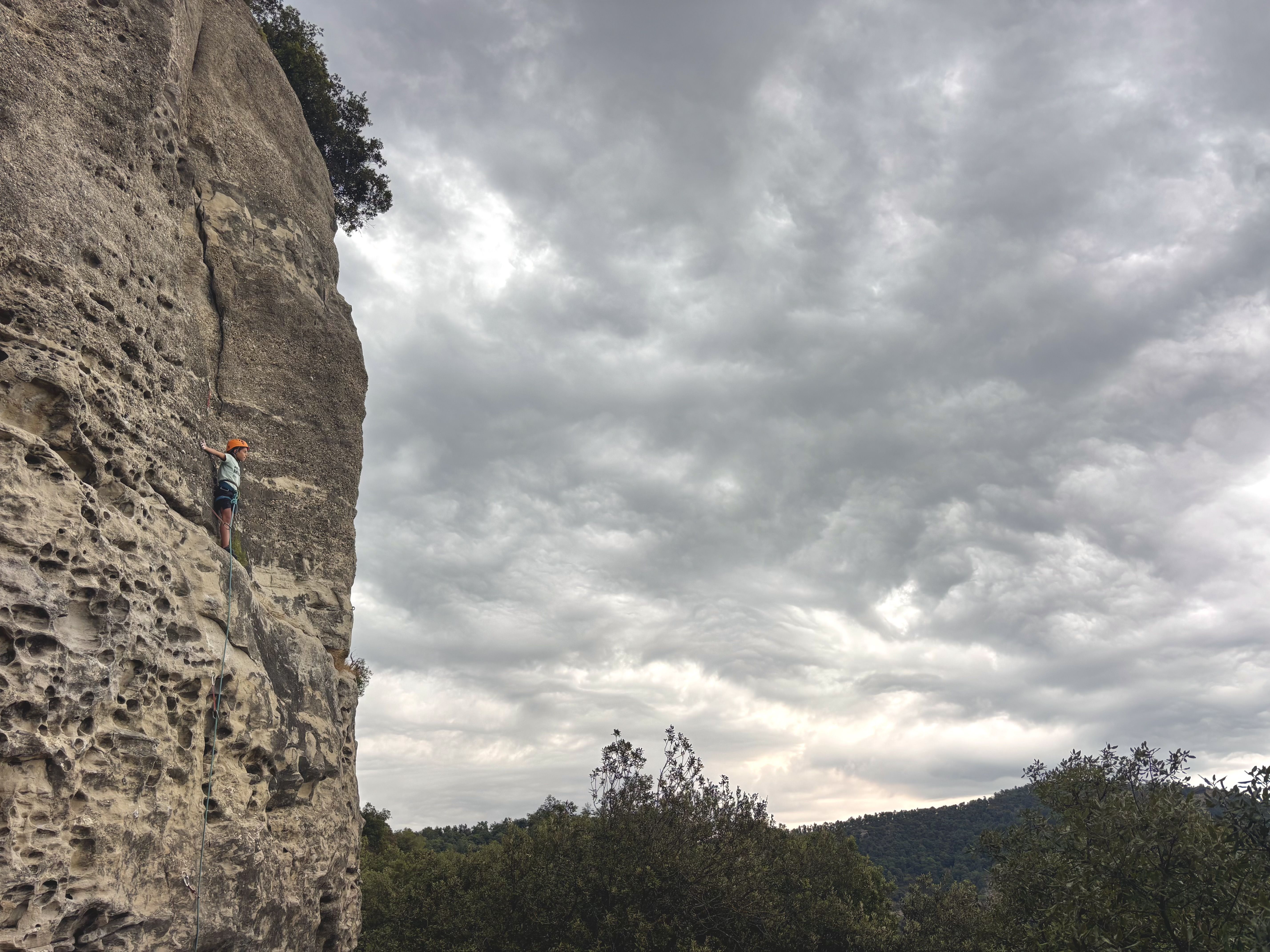 Fent un Honnold · La Cova de l Ocell FOTO: Ferran Guerrero