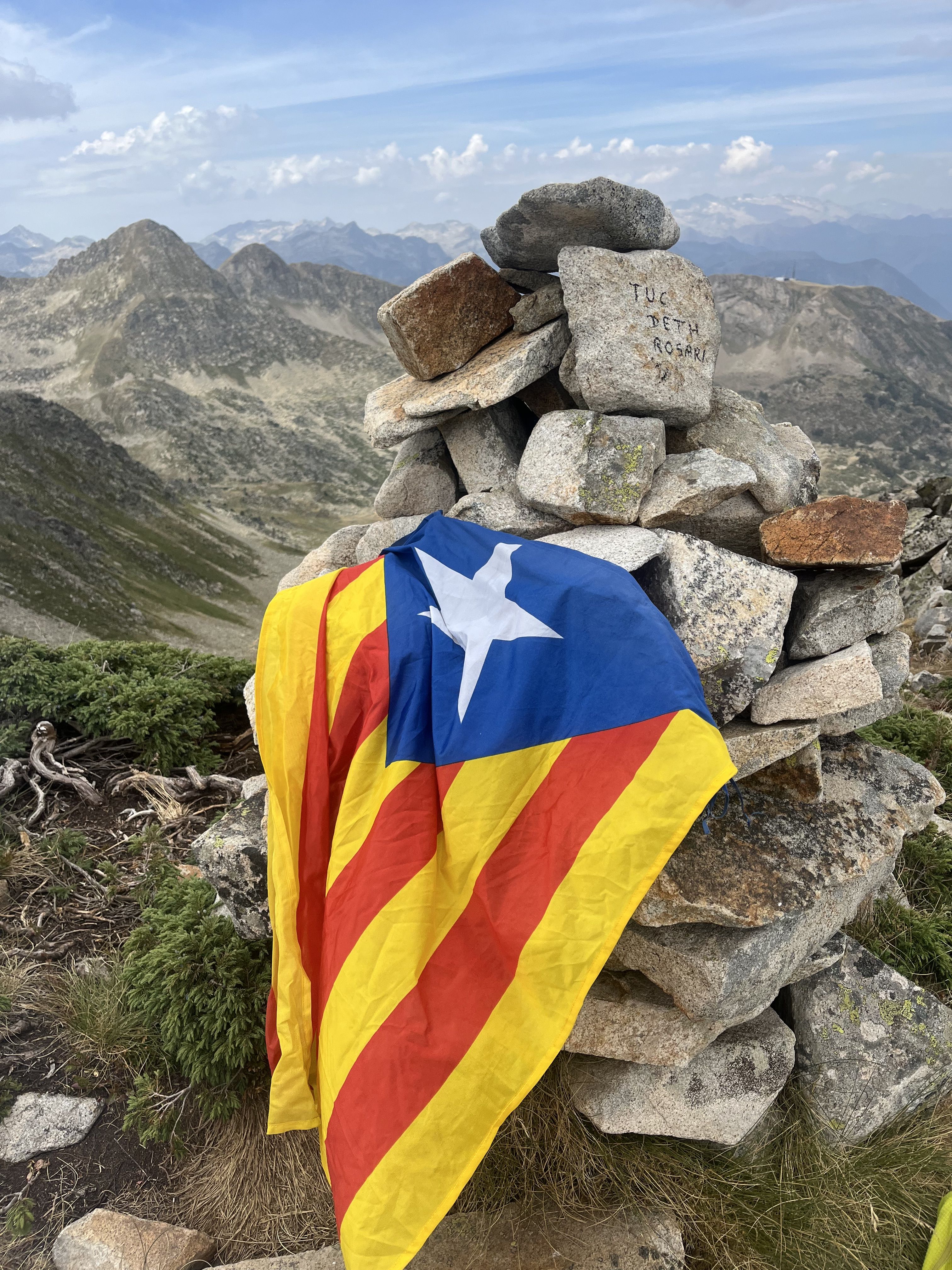 Hi arribarem! · Tuc del Rosari FOTO: Francesc Carbó