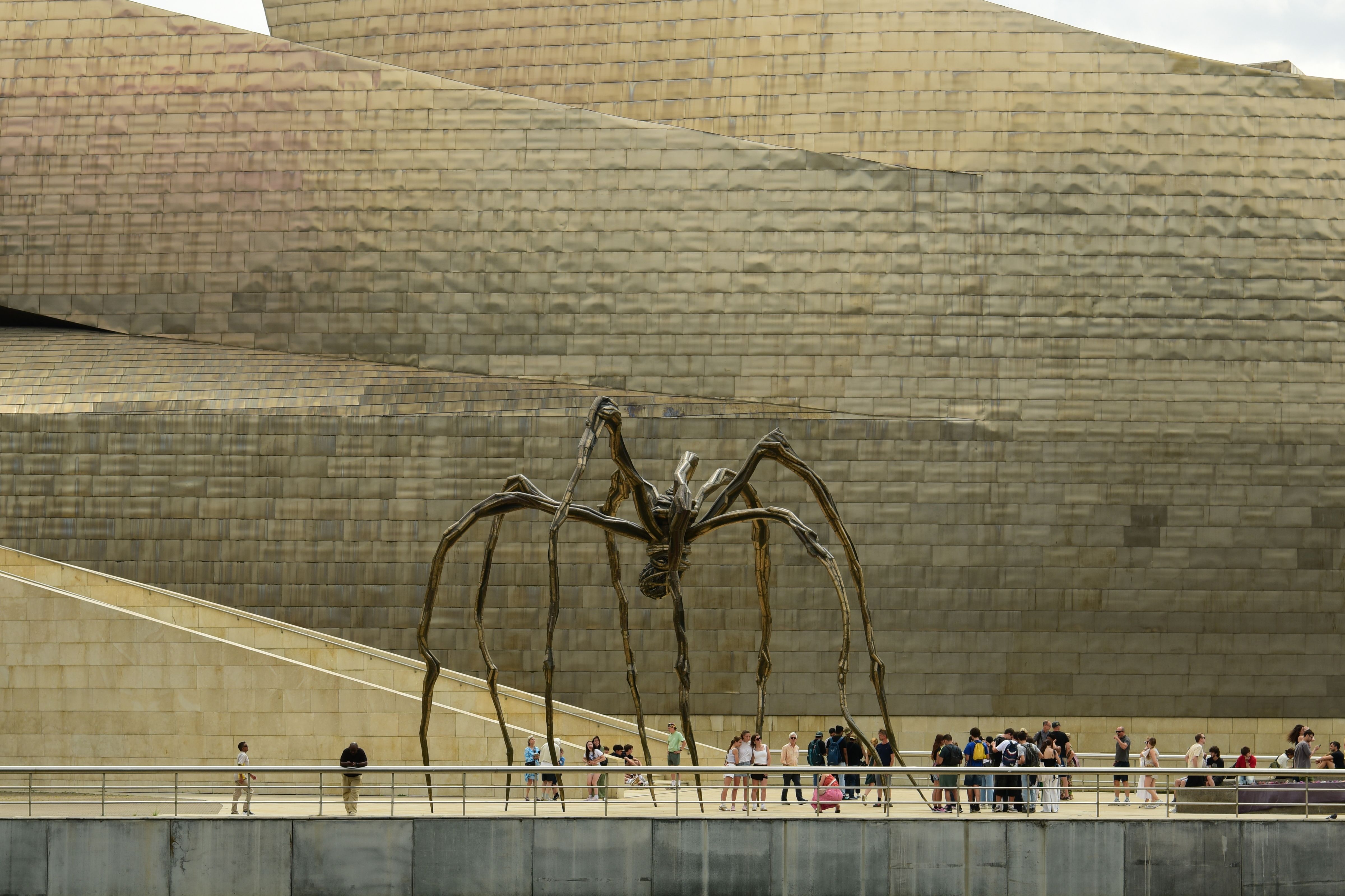 Invasió Aràcnida · Museu Guggenheim Bilbao FOTO: ANA CAMPANARIO GORDON