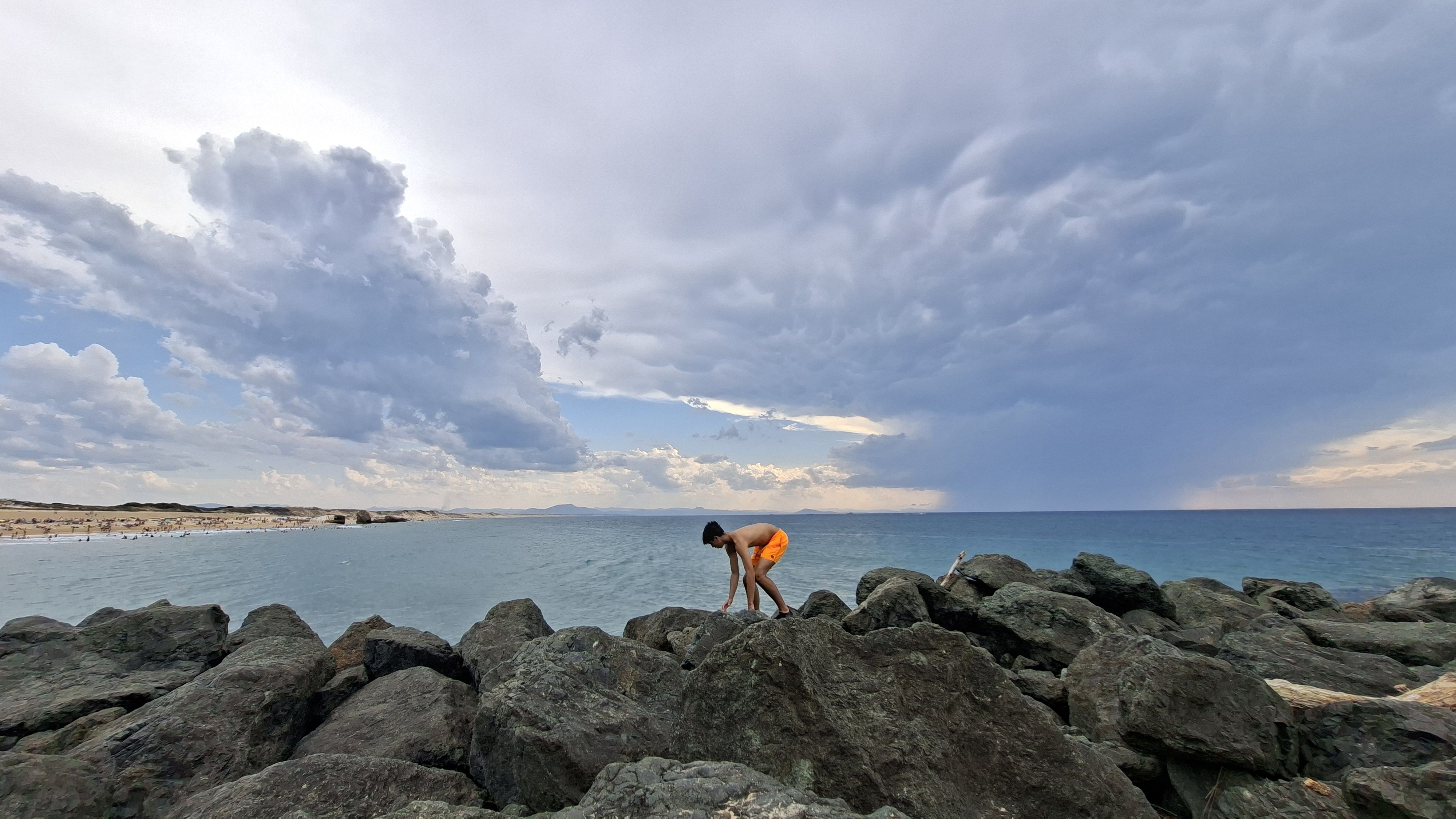 La calma abans de la tempesta · Capbreton França FOTO: Horacio Mayol August