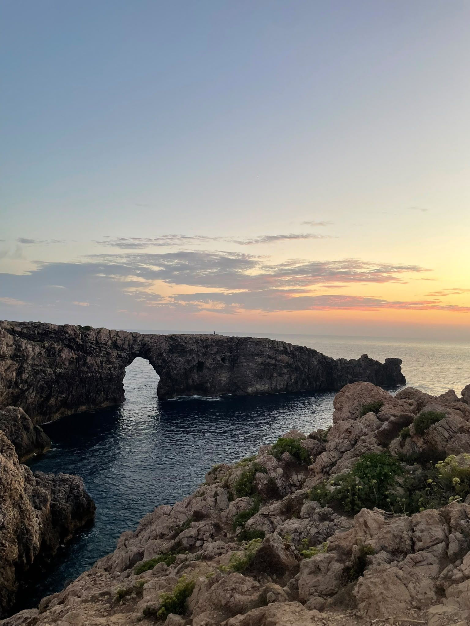 La porta al mar infinit · Menorca FOTO: Pau Capel López