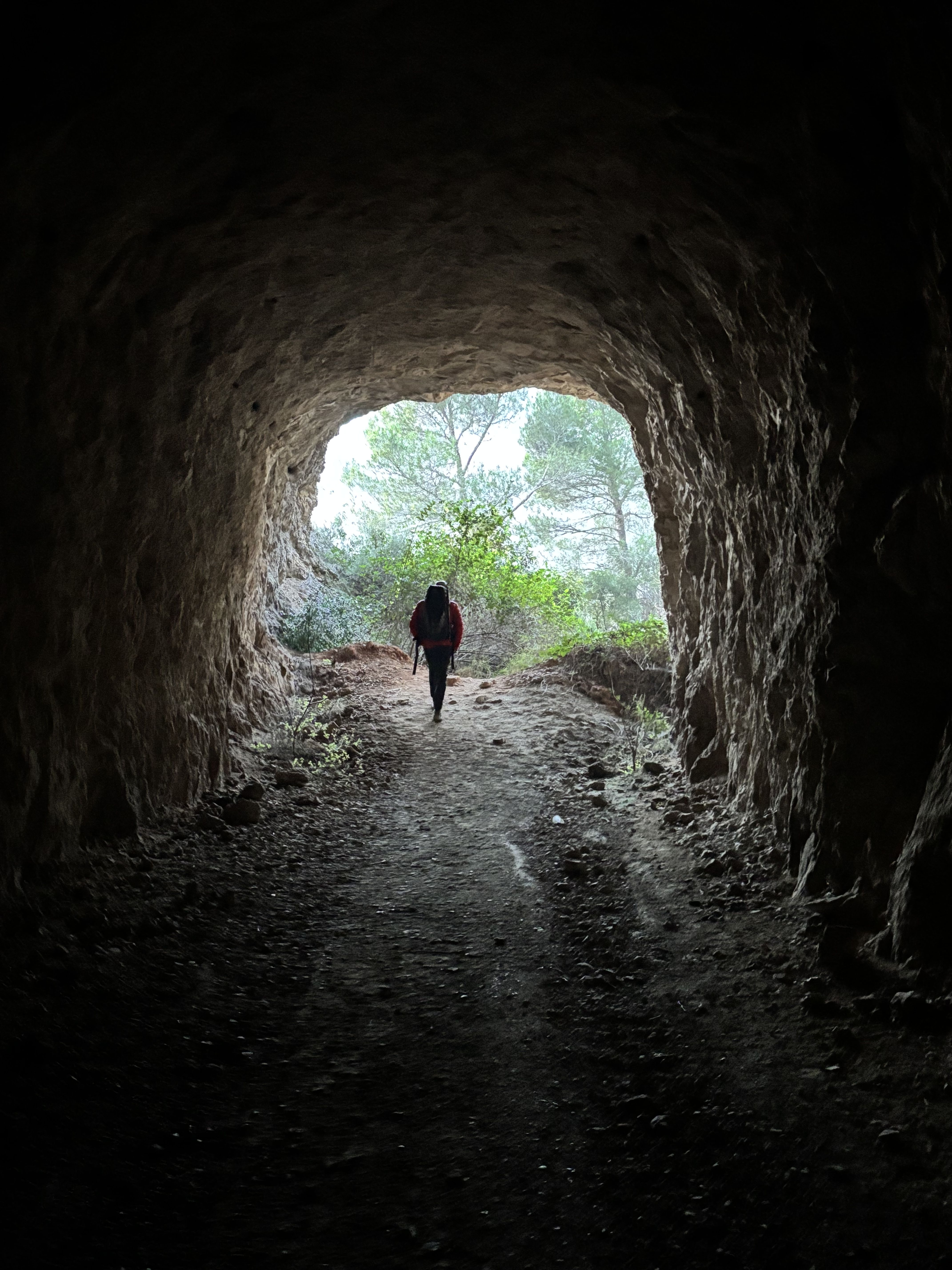 Llum al fons del túnel · Camarasa FOTO: Diana Arias Burguera