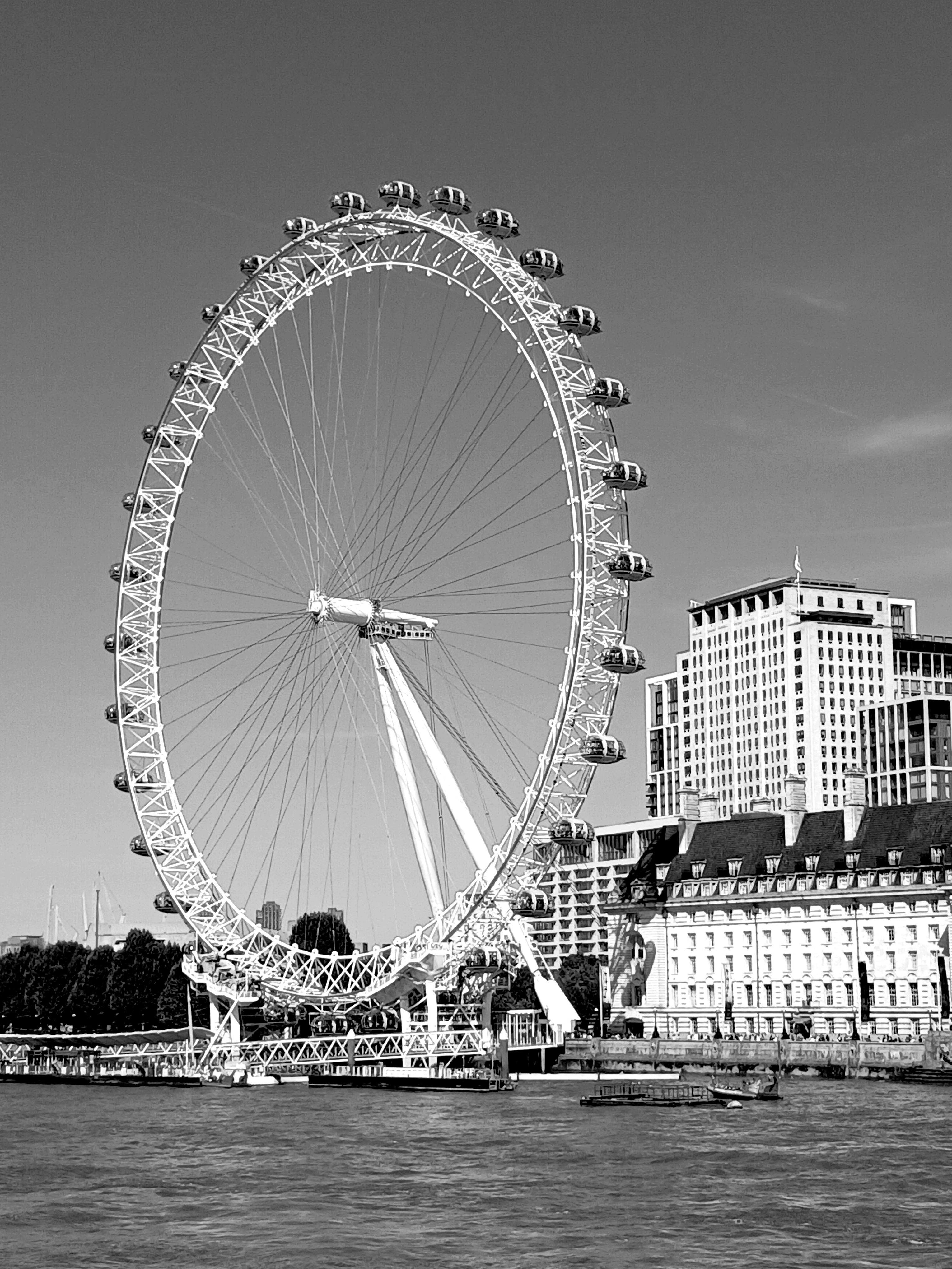 London en blanc i negre · Desde el Tàmesis a Londres FOTO: Maria Ferrera Cairó