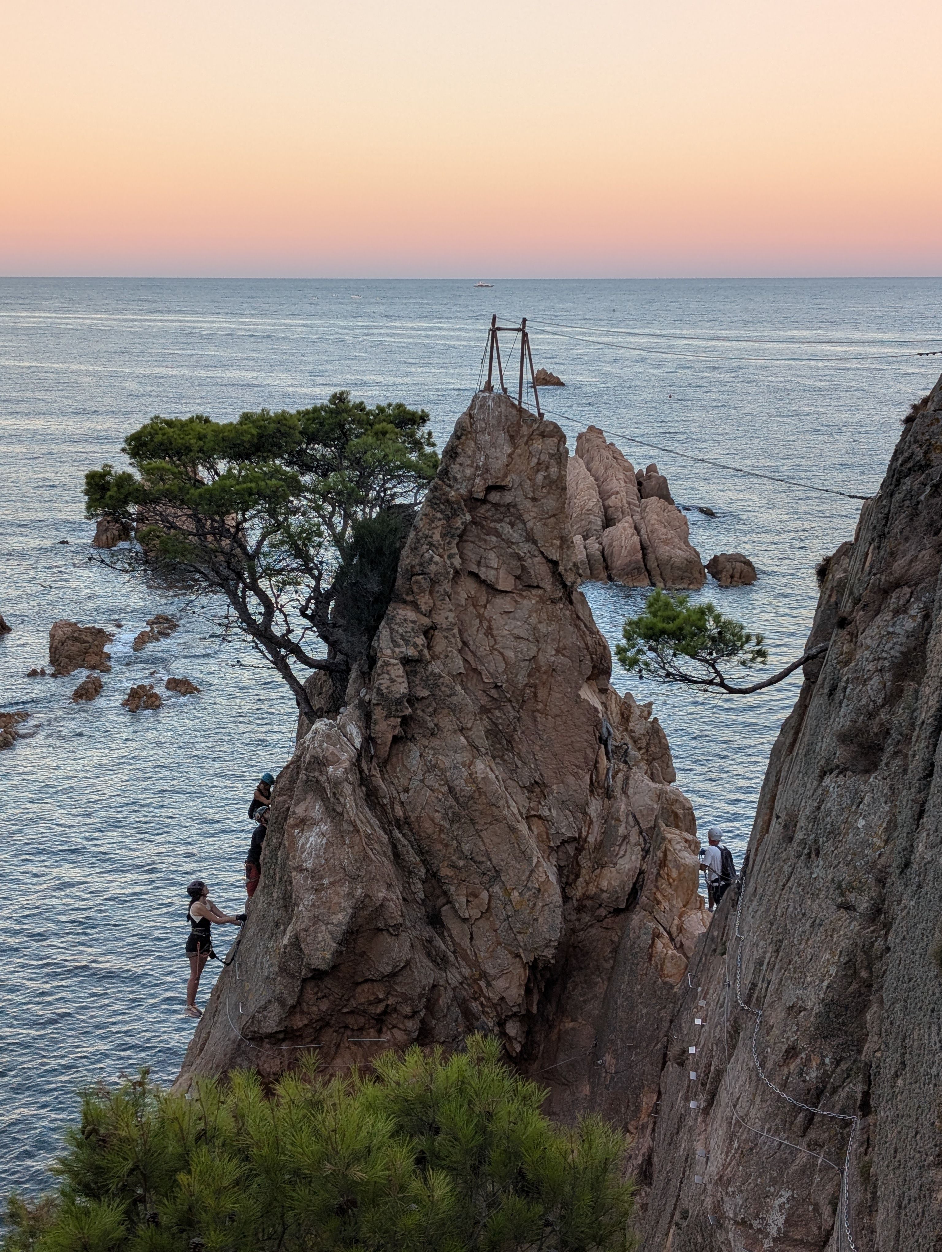 Mar i Ferro · Via ferrada de la Cala del Molí, Sant Feliu de Guíxols FOTO: Eduard Gonzalvo Gelabert