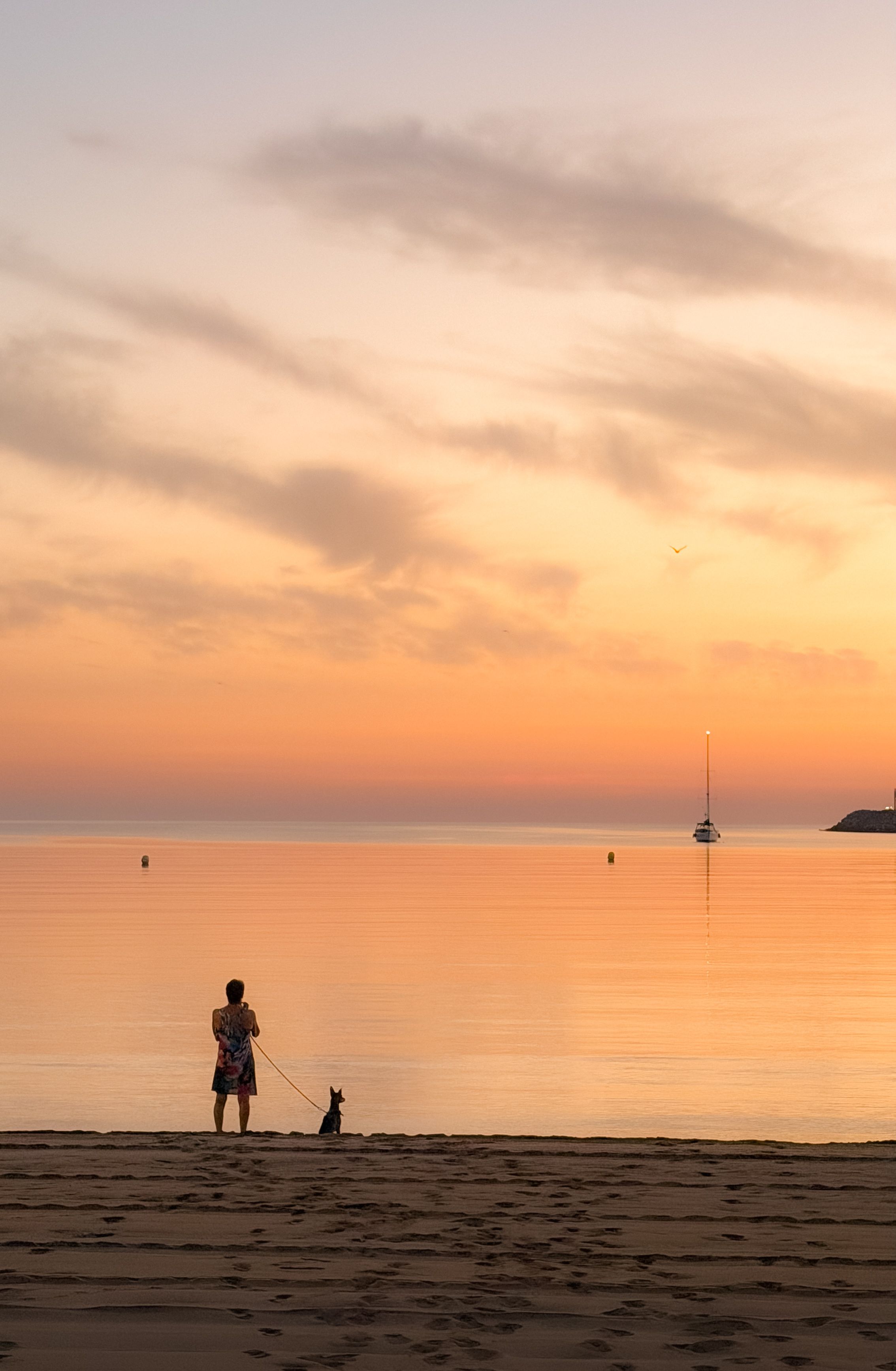 Matinada en calma · Platja de Riells, l Escala FOTO: Maria del Mar Ruiz Pérez