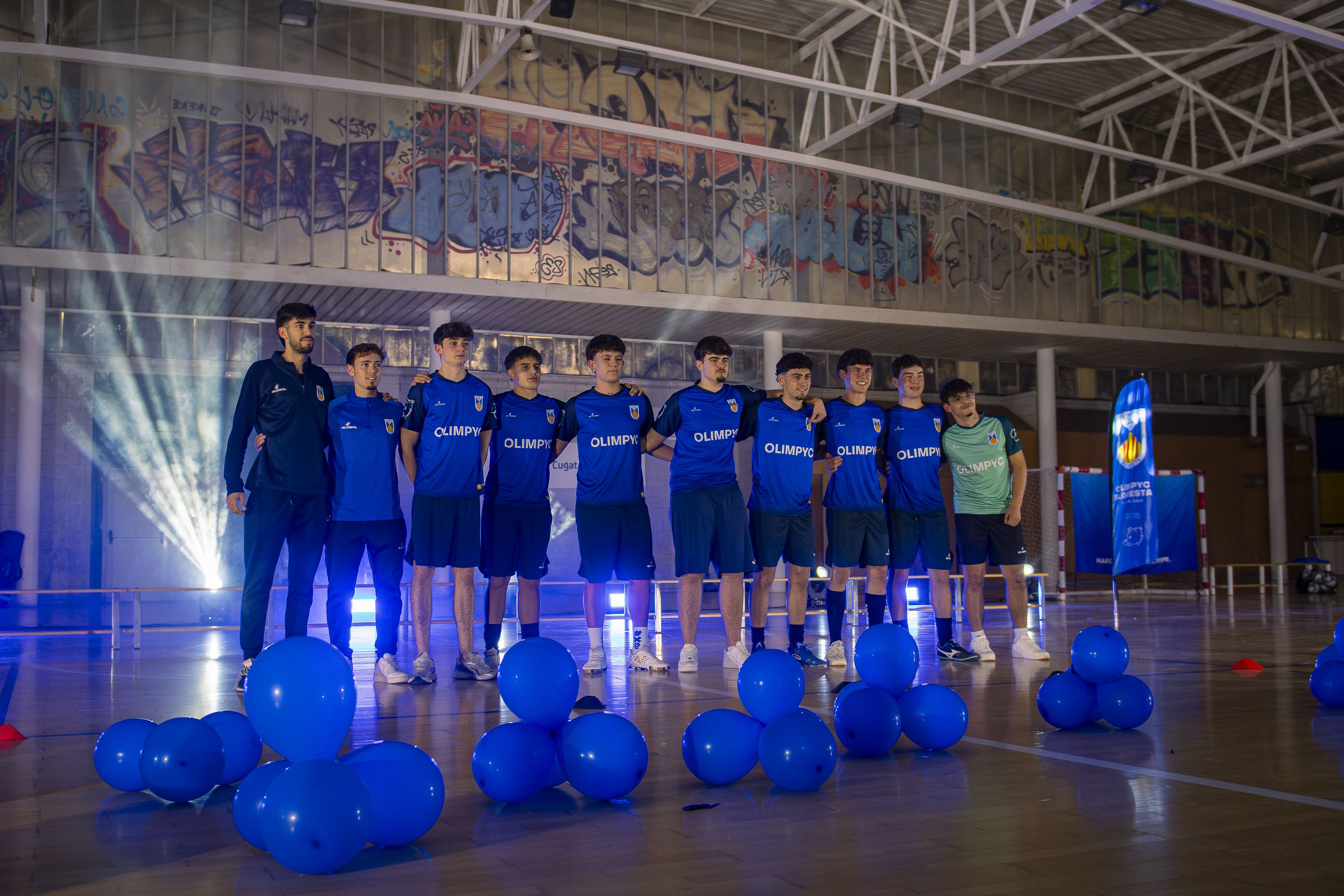 Presentació d'equips de l'Olimpyc Floresta FS 2026/2027. FOTO: Pol Rodríguez (TOT Sant Cugat)