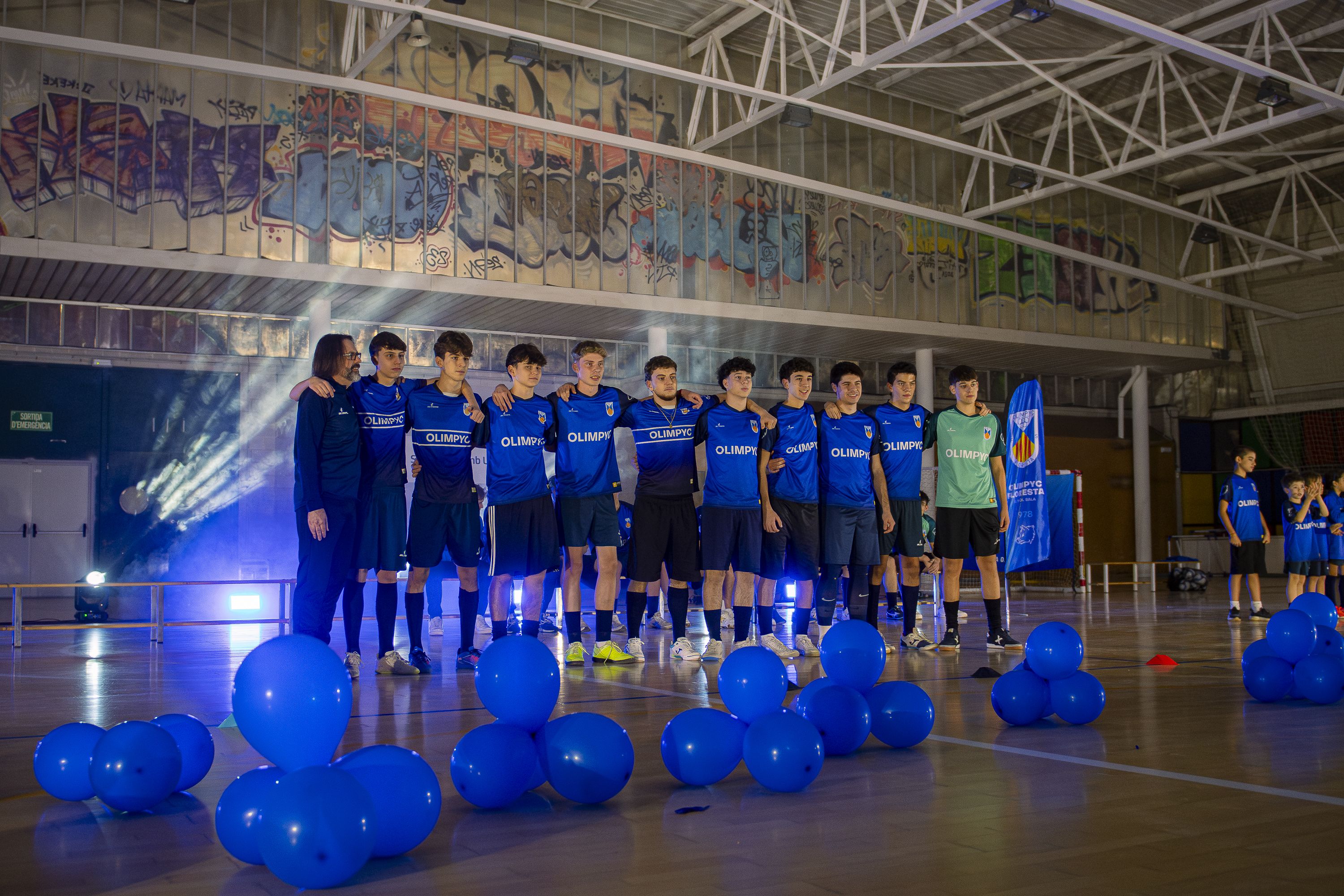 Presentació d'equips de l'Olimpyc Floresta FS 2026/2027. FOTO: Pol Rodríguez (TOT Sant Cugat)