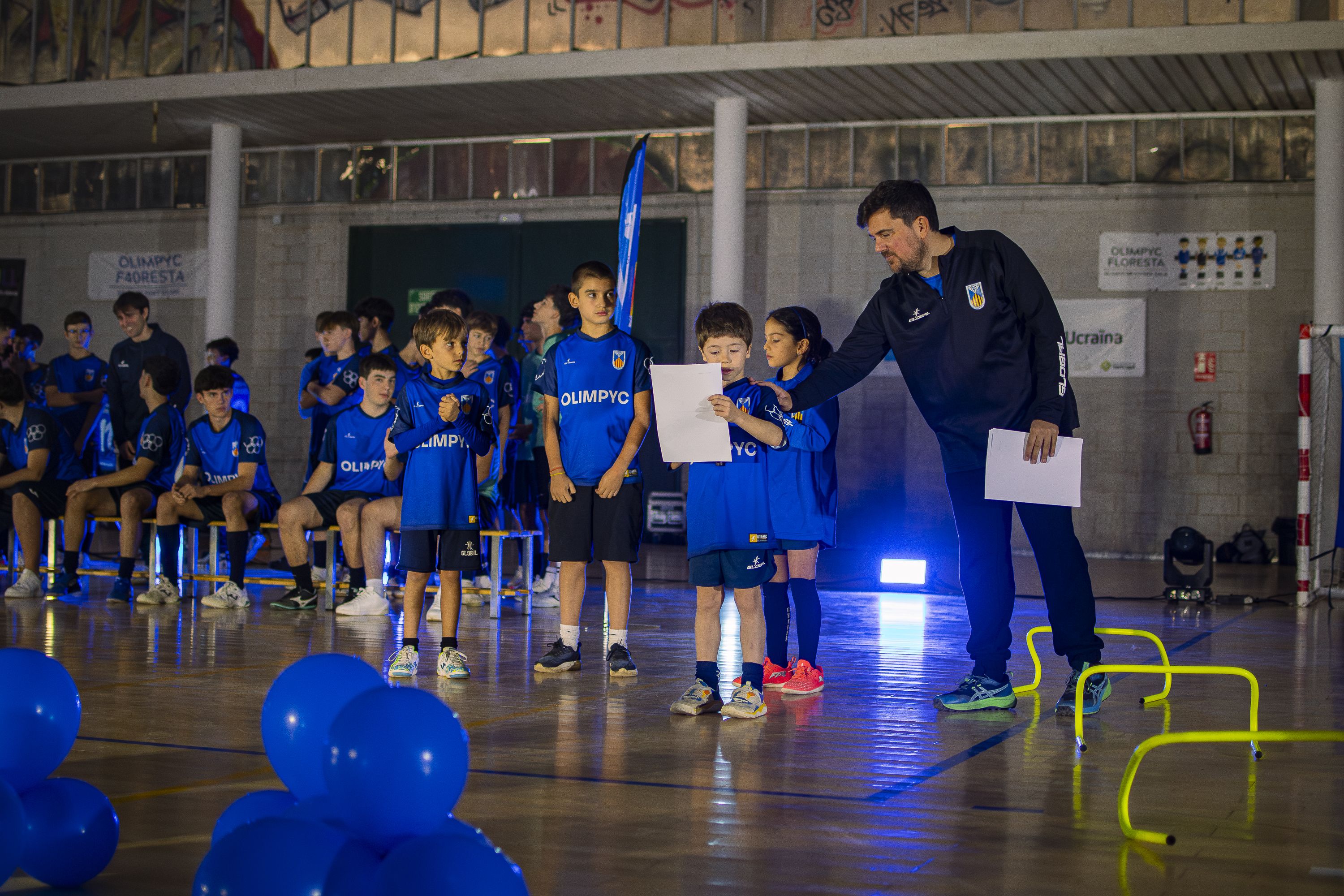 Presentació d'equips de l'Olimpyc Floresta FS 2026/2027. FOTO: Pol Rodríguez (TOT Sant Cugat)