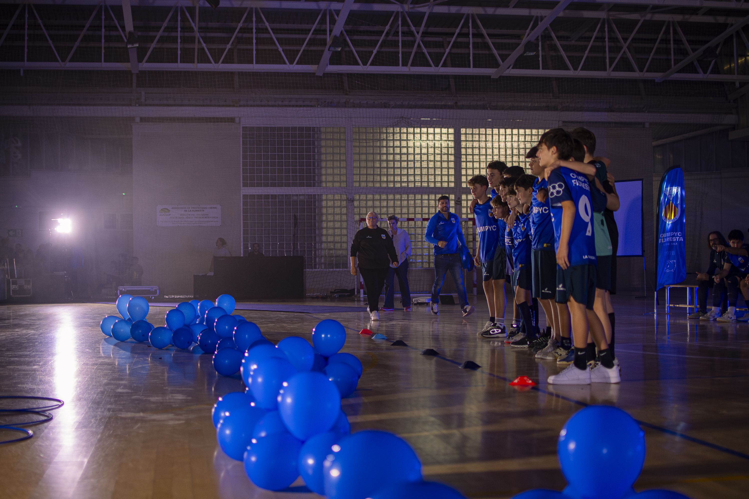 Presentació d'equips de l'Olimpyc Floresta FS 2026/2027. FOTO: Pol Rodríguez (TOT Sant Cugat)