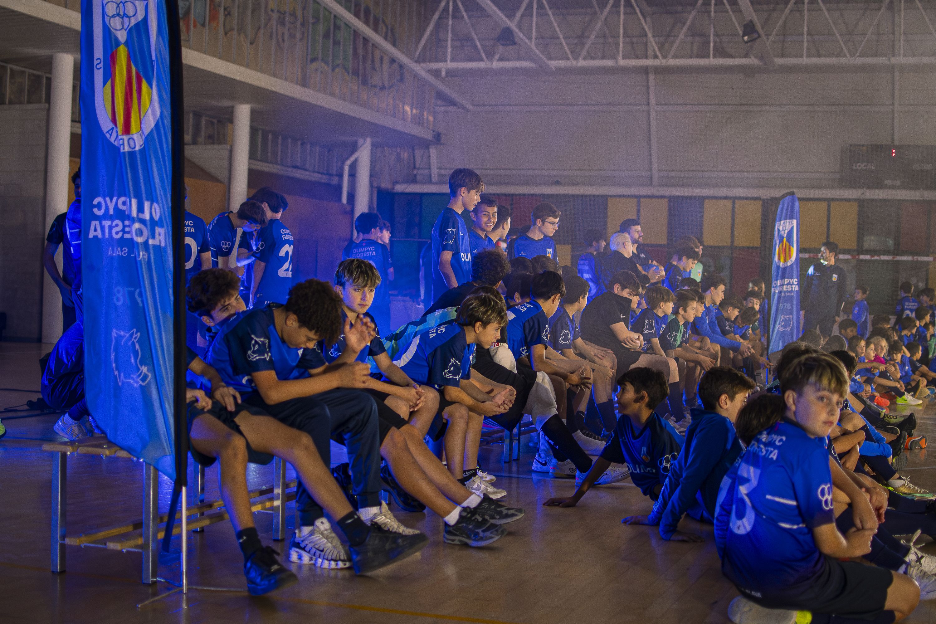 Presentació d'equips de l'Olimpyc Floresta FS 2026/2027. FOTO: Pol Rodríguez (TOT Sant Cugat)