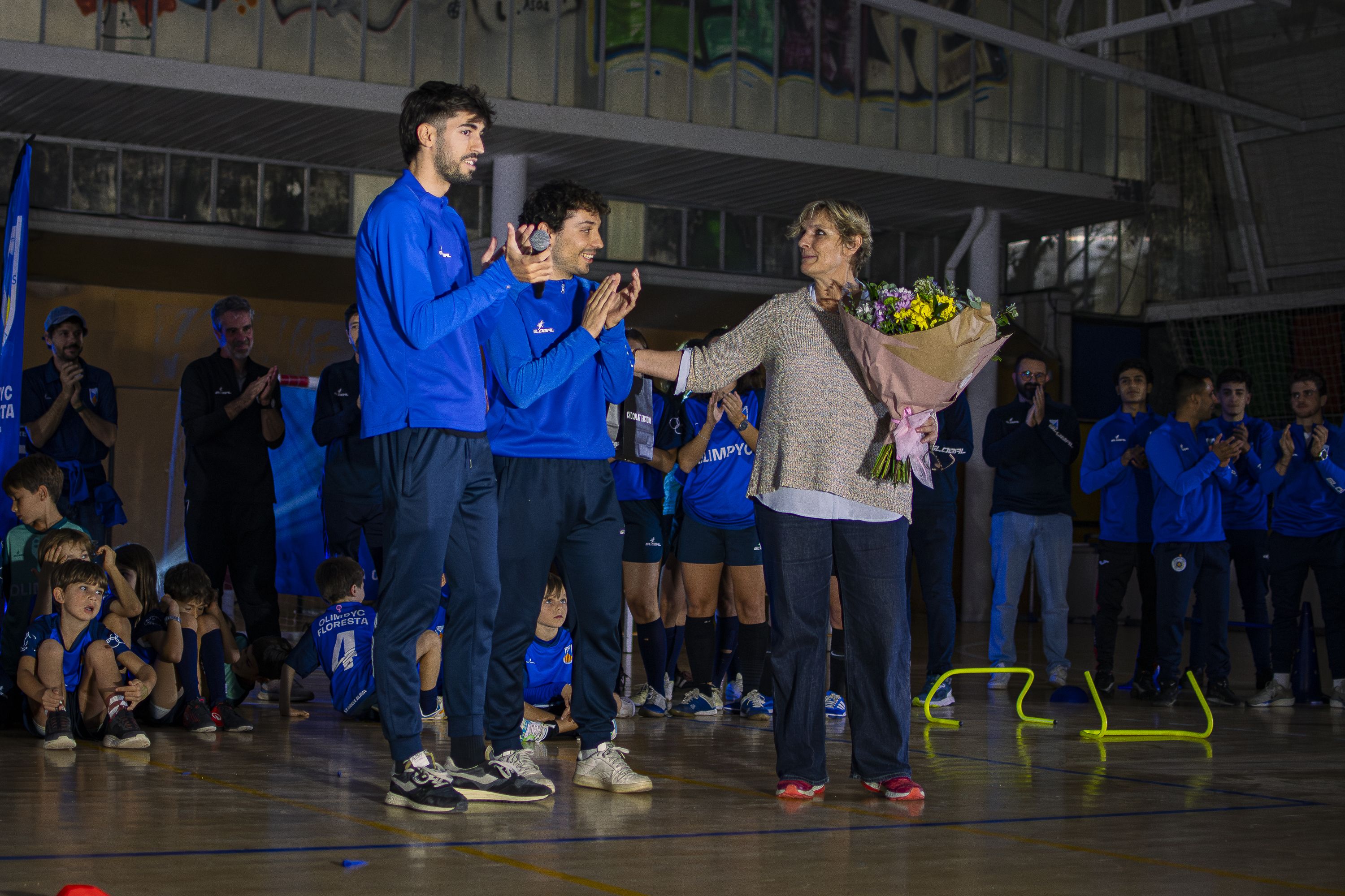 Presentació d'equips de l'Olimpyc Floresta FS 2026/2027. FOTO: Pol Rodríguez (TOT Sant Cugat)