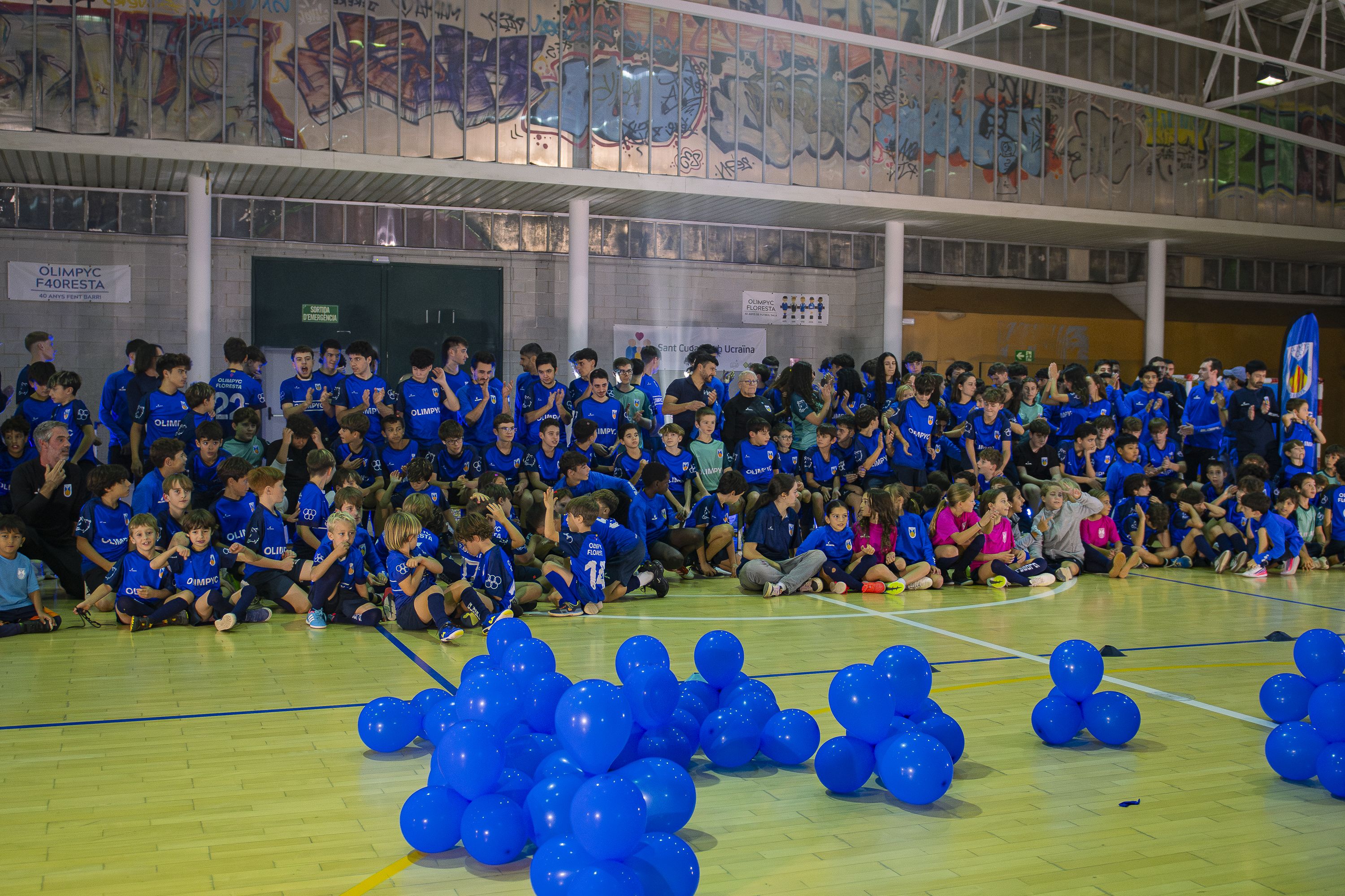 Presentació d'equips de l'Olimpyc Floresta FS 2026/2027. FOTO: Pol Rodríguez (TOT Sant Cugat)