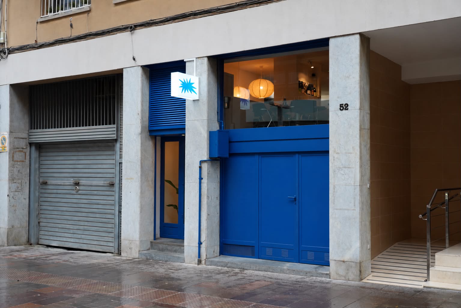 El Restaurant Rauxa Lab situat a l'avinguda Cerdanyola. FOTO: Cedida