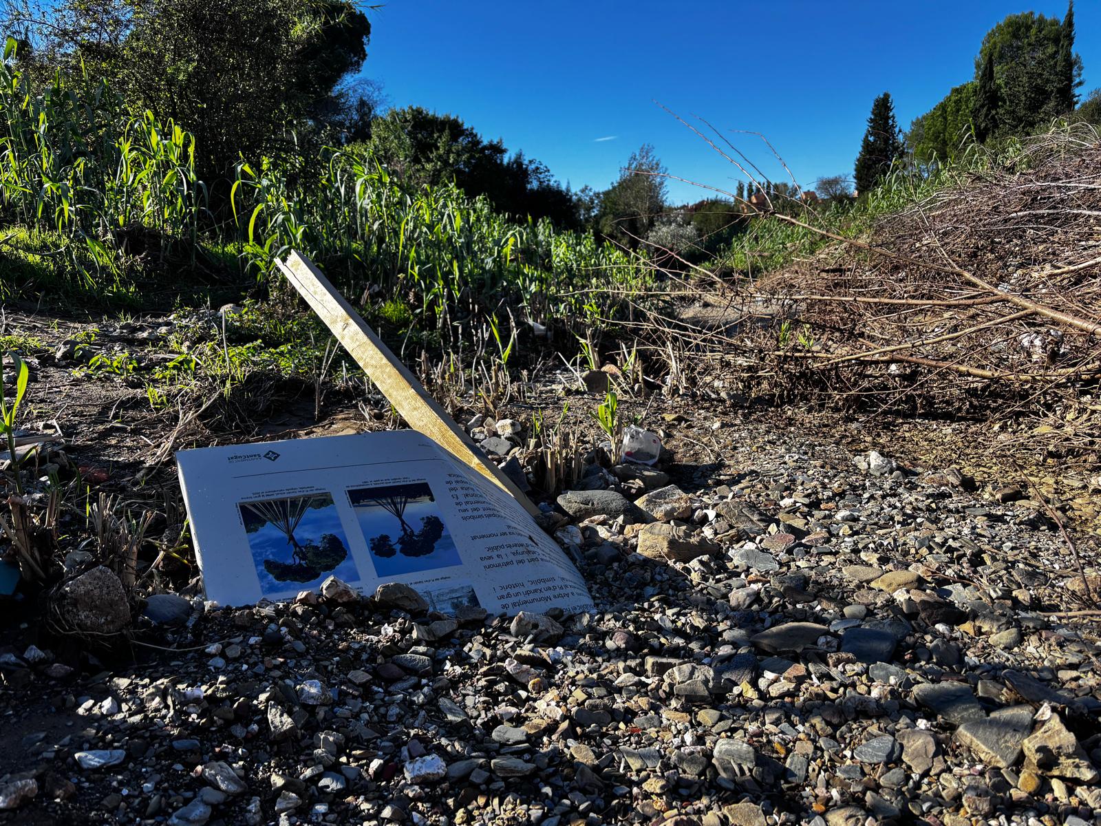 Les destrosses ocasionades per les pluges Collserola de tardor també han afectat el Parc Natural de Collserola