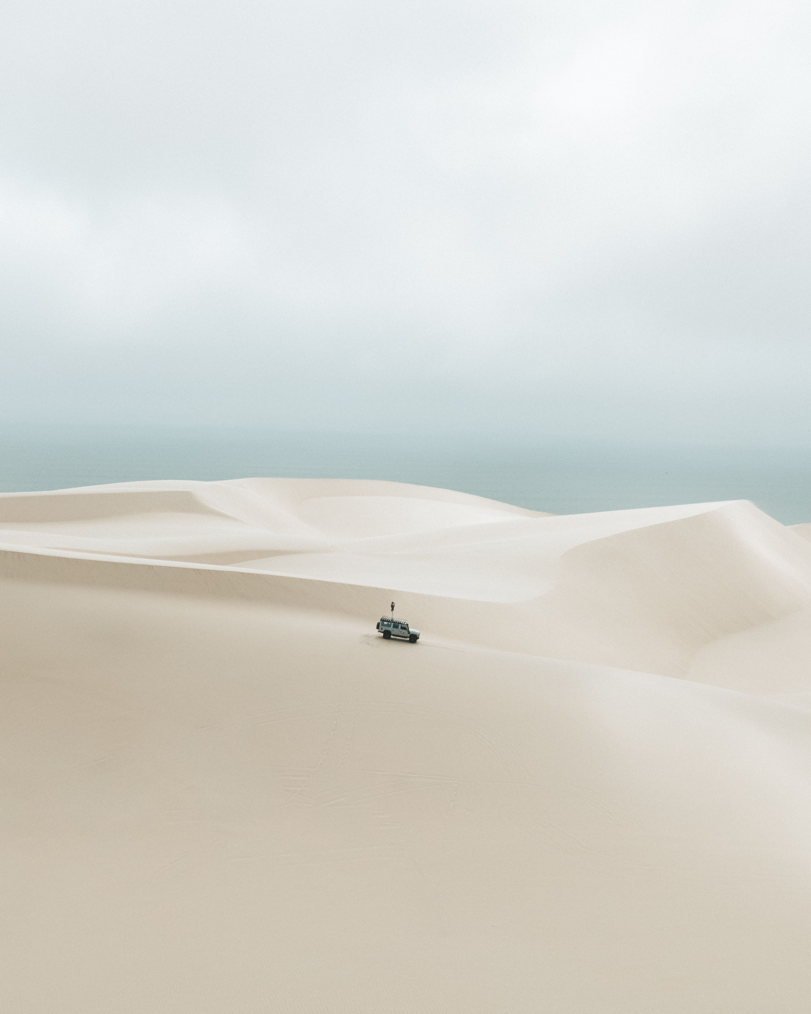 On les dunes toquen el mar · Namíbia FOTO: Santi Avila Anguera