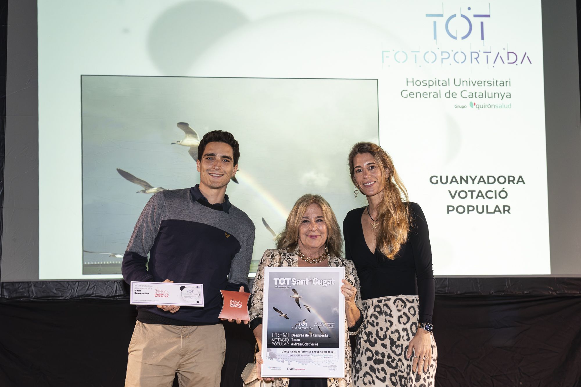   Entrega de premis TOT Fotoportada 2026. FOTO: Mireia Comas (TOT Sant Cugat)