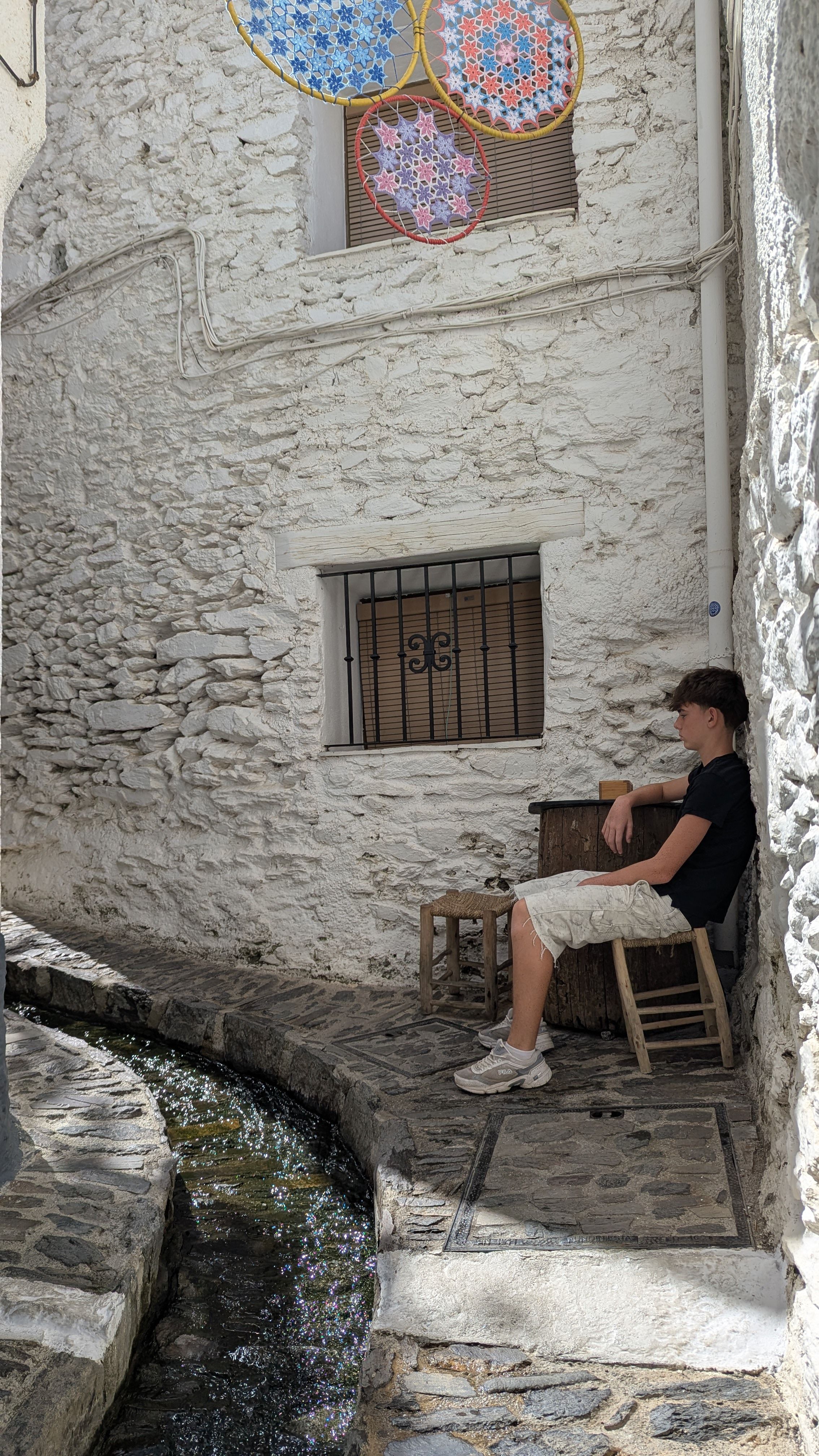 Prenent la fresca · Alpujarras FOTO: Xavi Guimerà