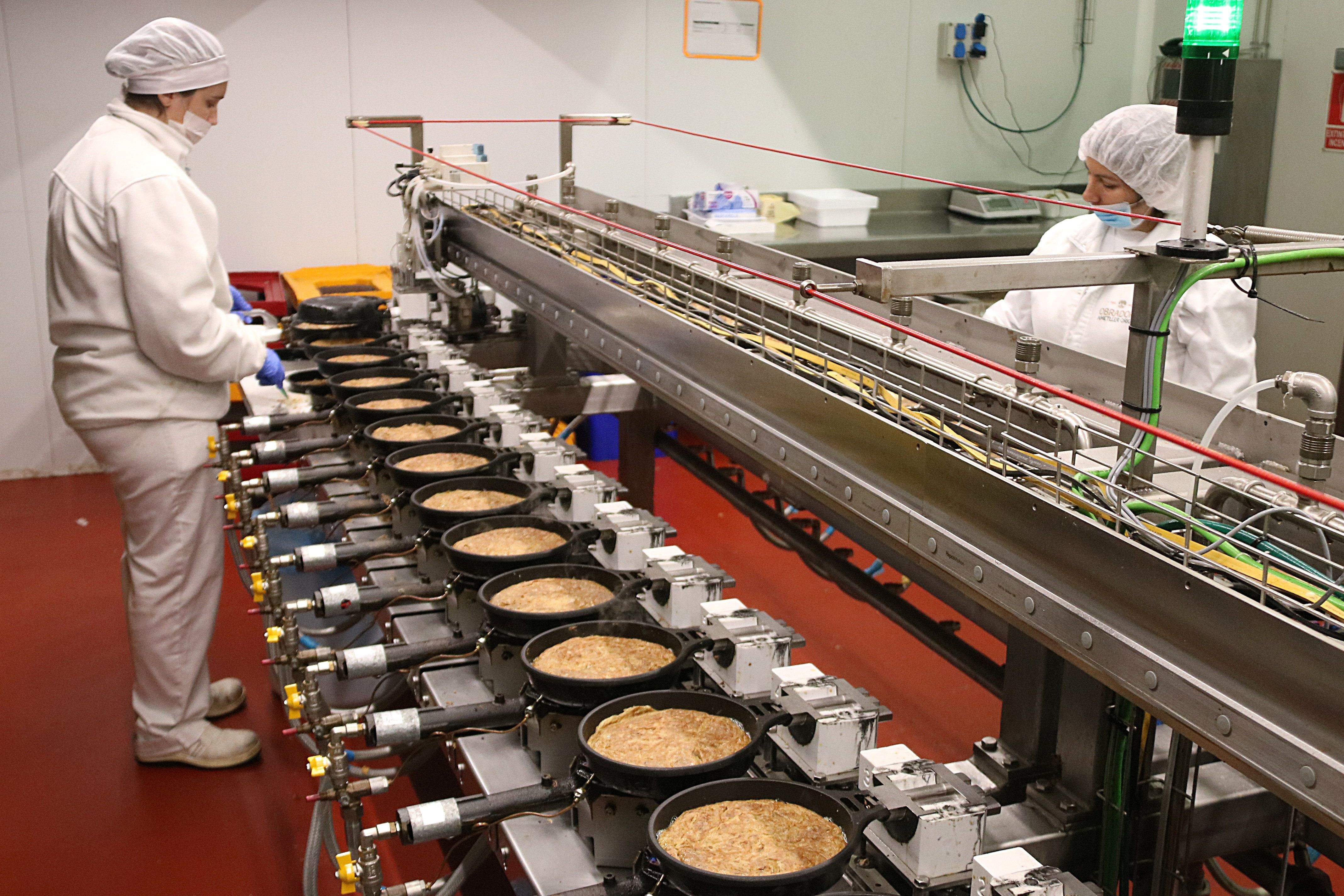 Fàbrica de producció d'Ametller Origen. FOTO: Arxiu