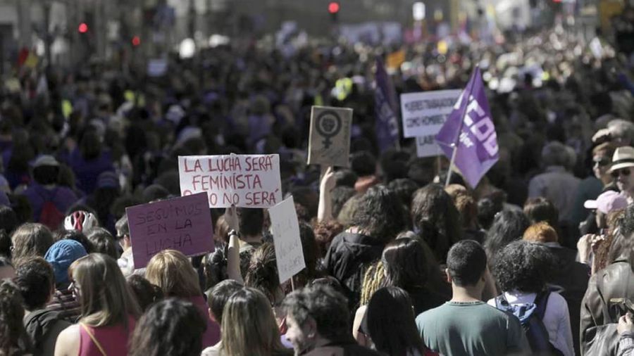 La vaga feminista del 8 de març reivindica la igualtat de gènere. FOTO: Cedida 